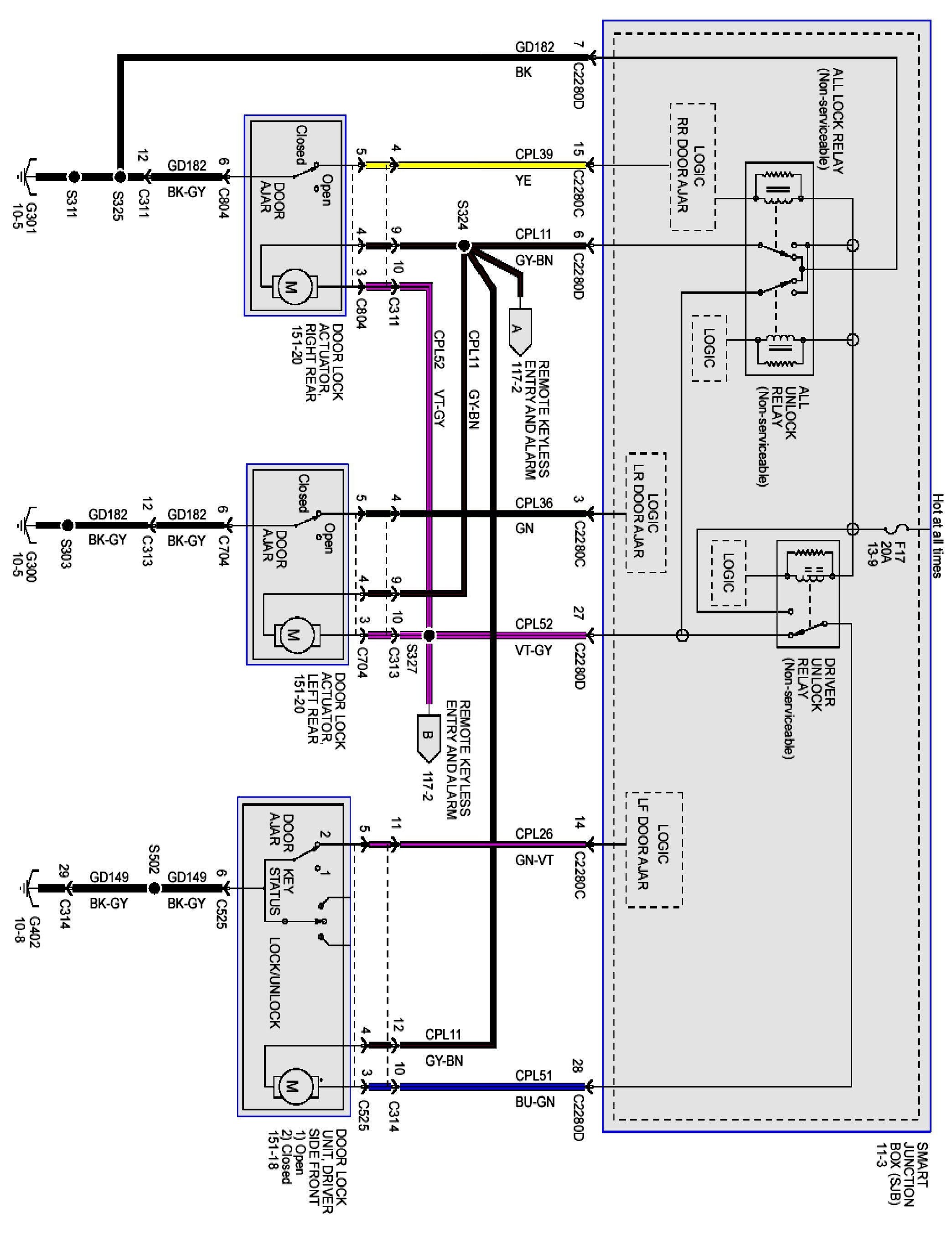 Factory service manual diagram