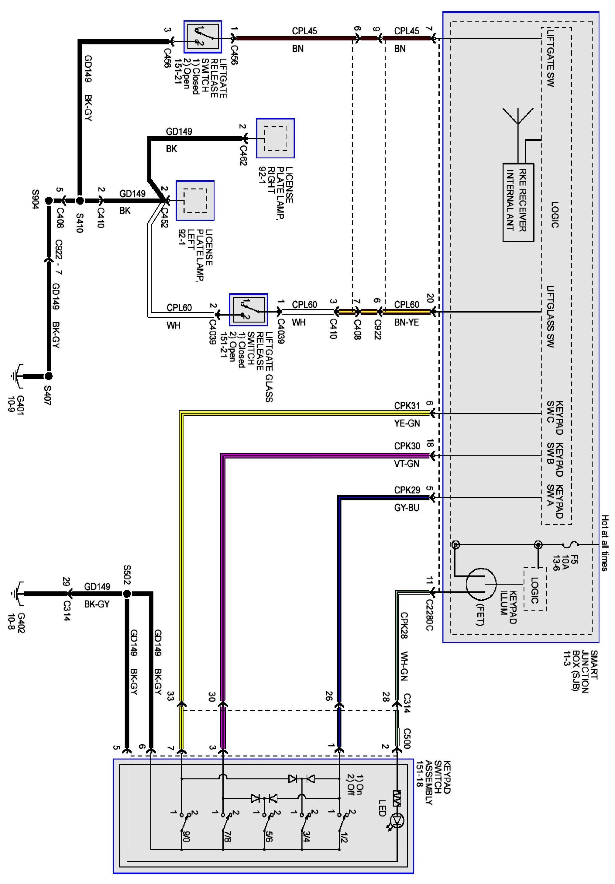 Factory service manual diagram