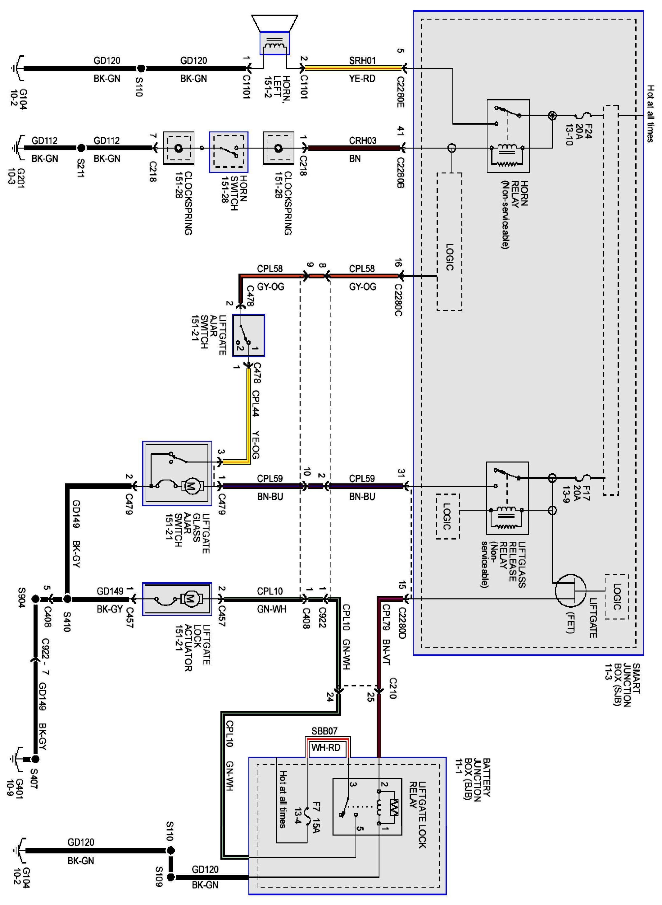 Factory service manual diagram