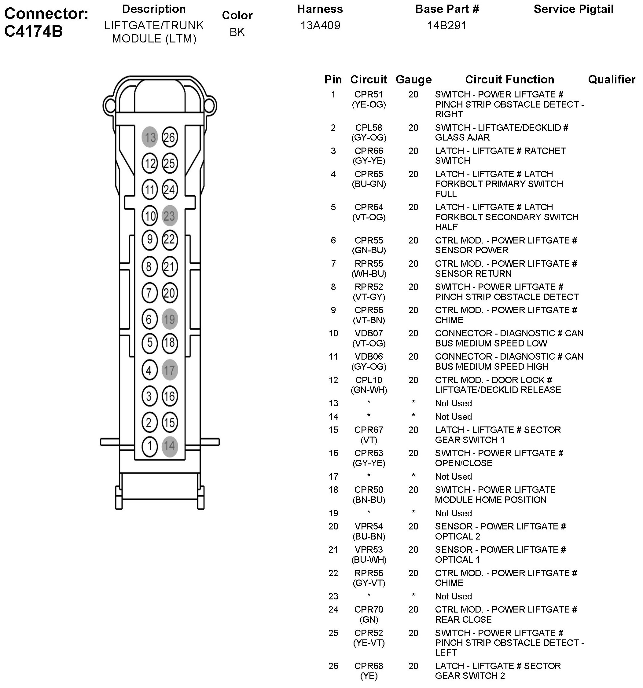 Factory service manual diagram
