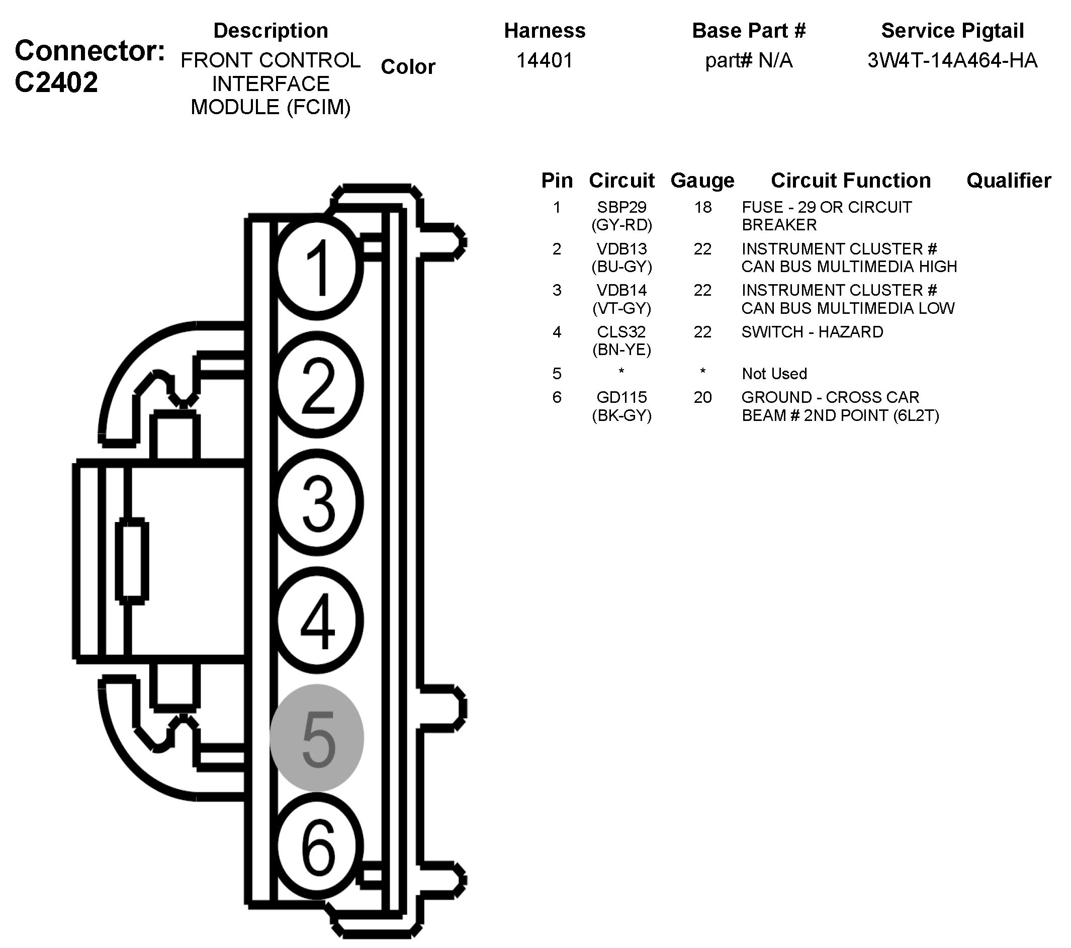 Factory service manual diagram