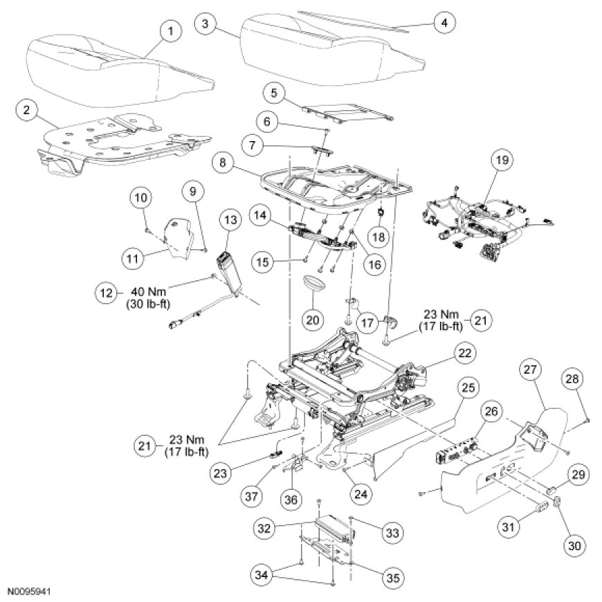 Factory service manual diagram