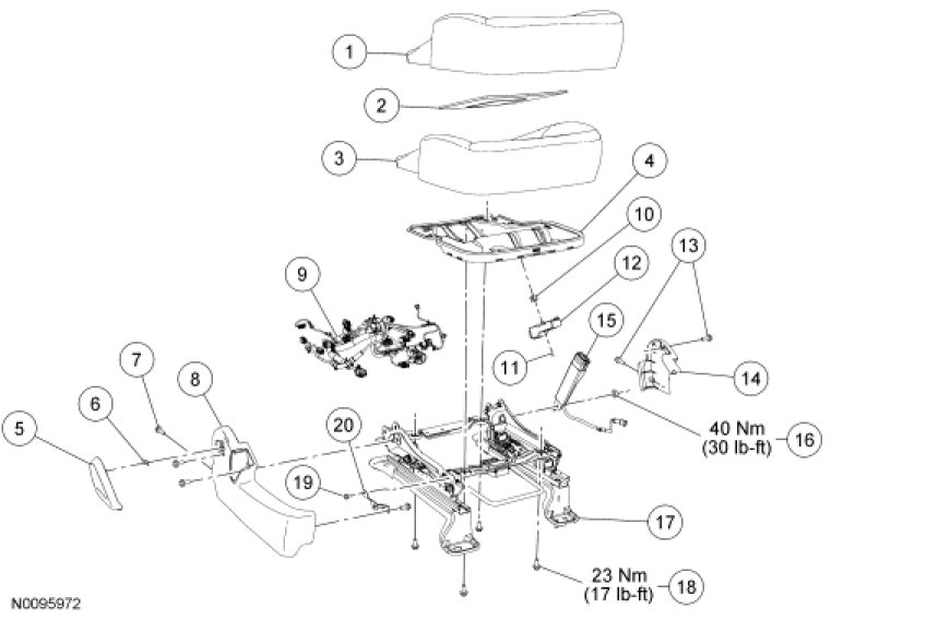 Factory service manual diagram