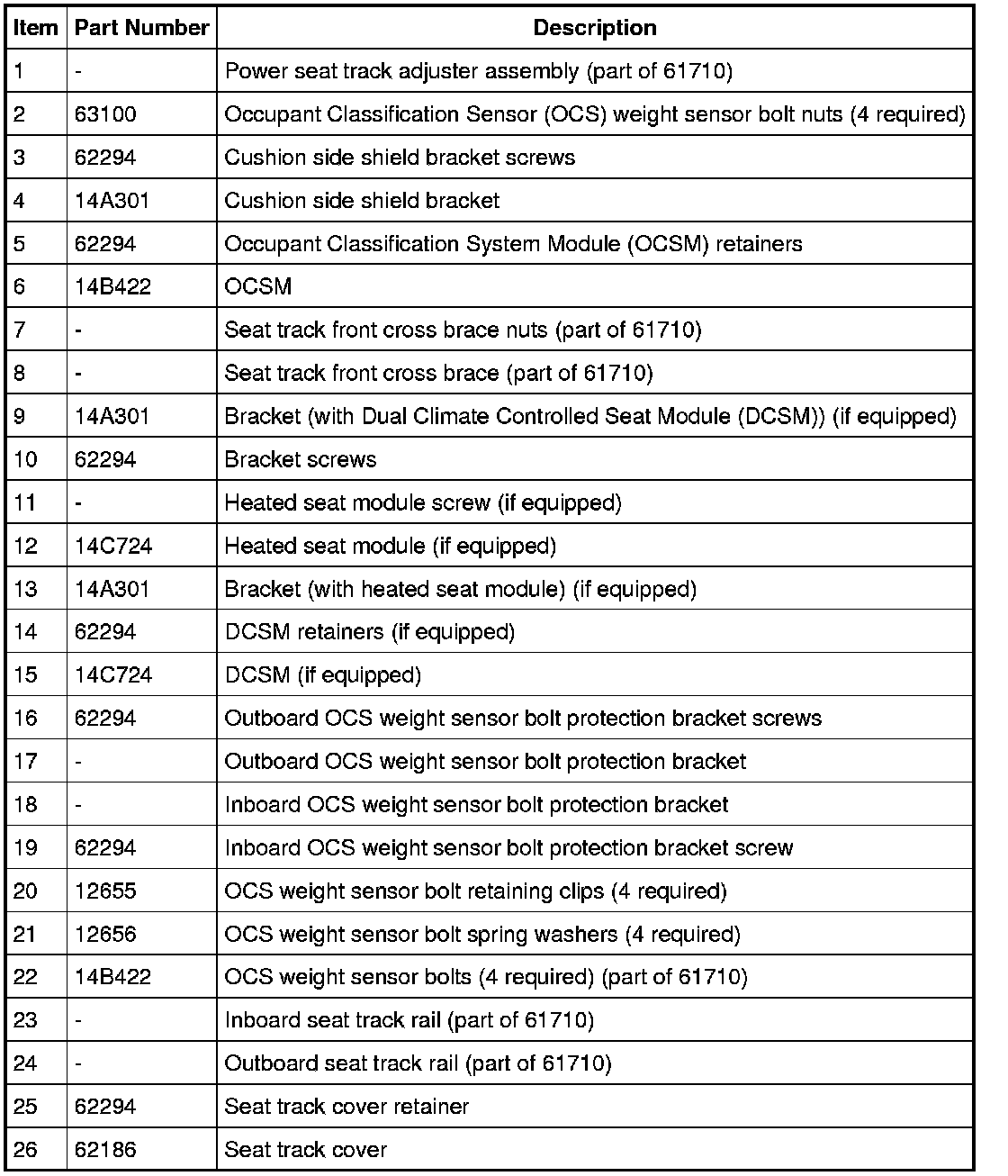Factory service manual diagram
