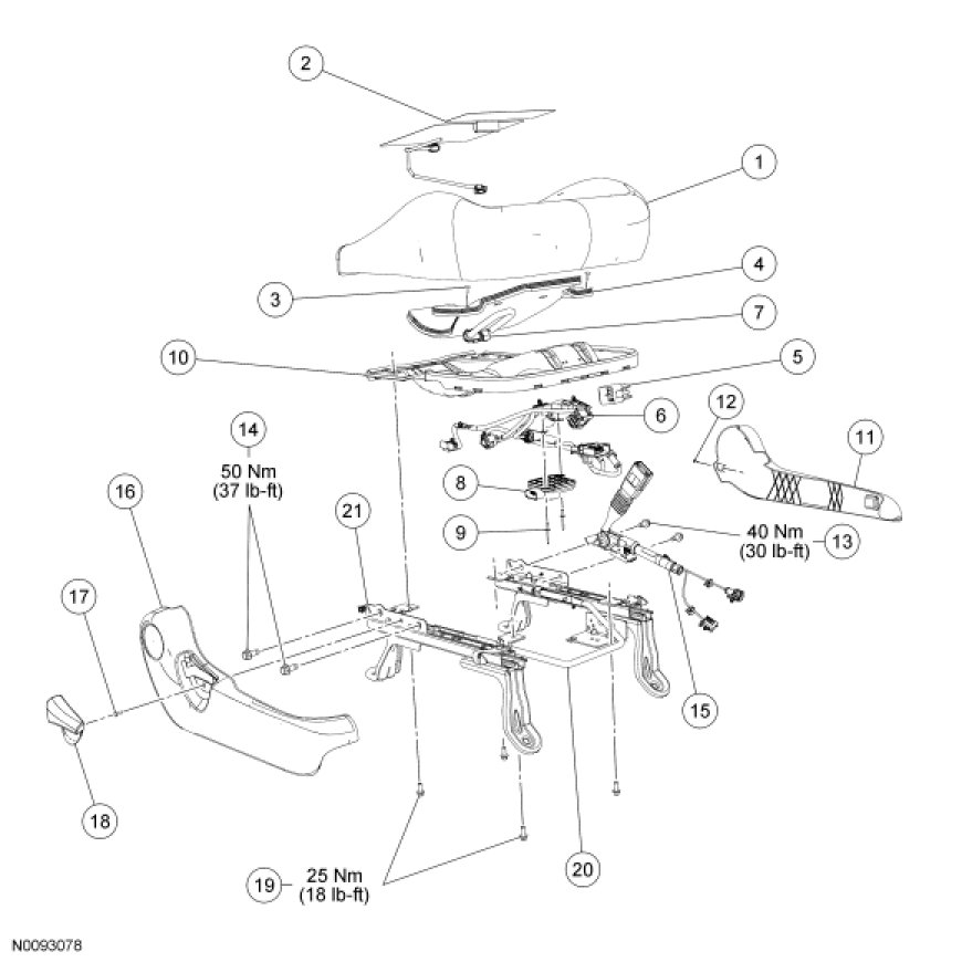 Factory service manual diagram