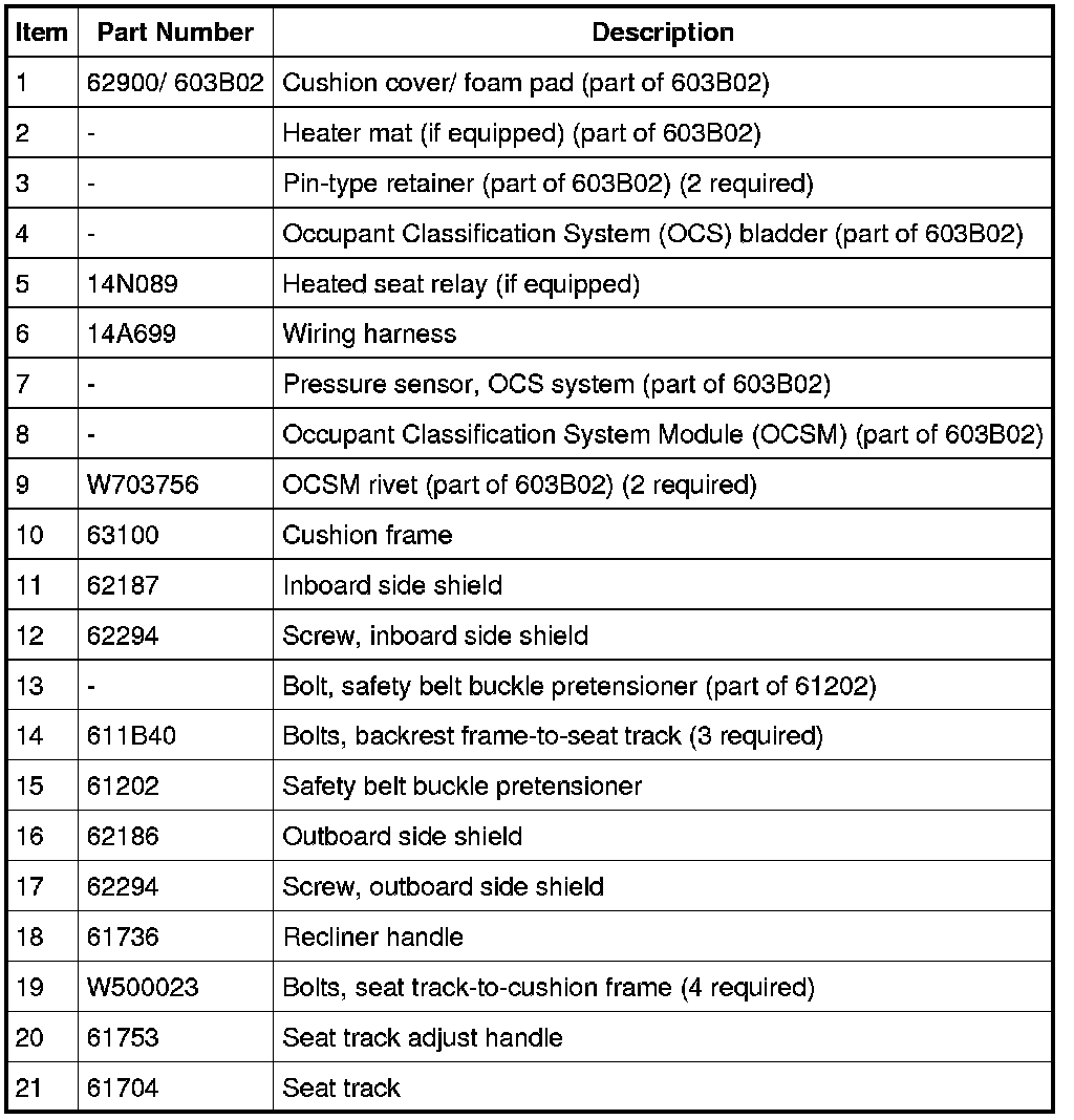 Factory service manual diagram