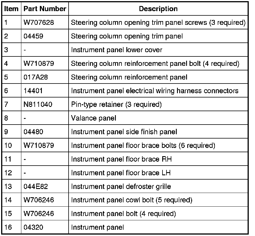 Factory service manual diagram