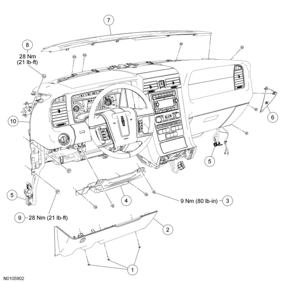 Factory service manual diagram