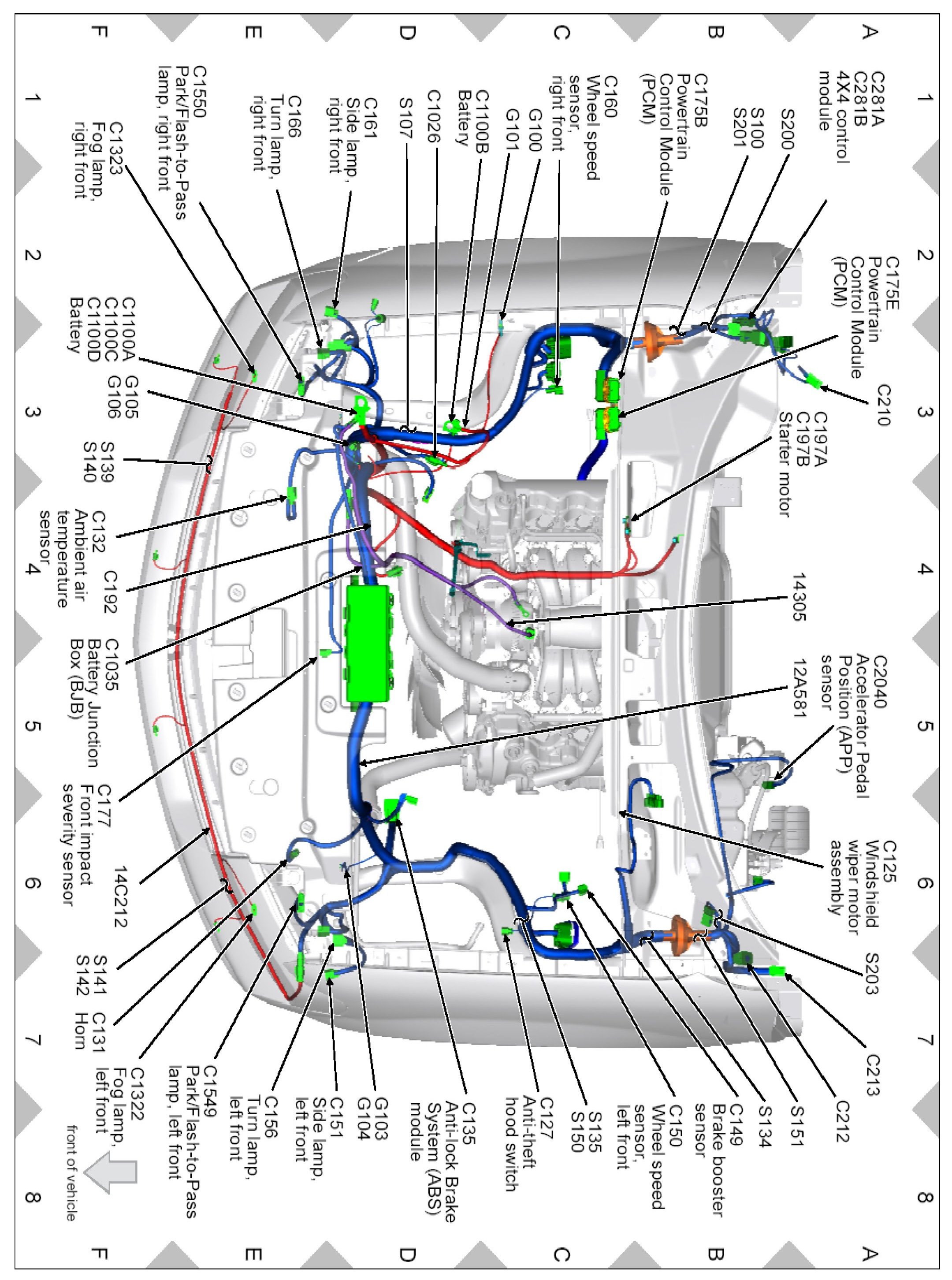 Factory service manual diagram