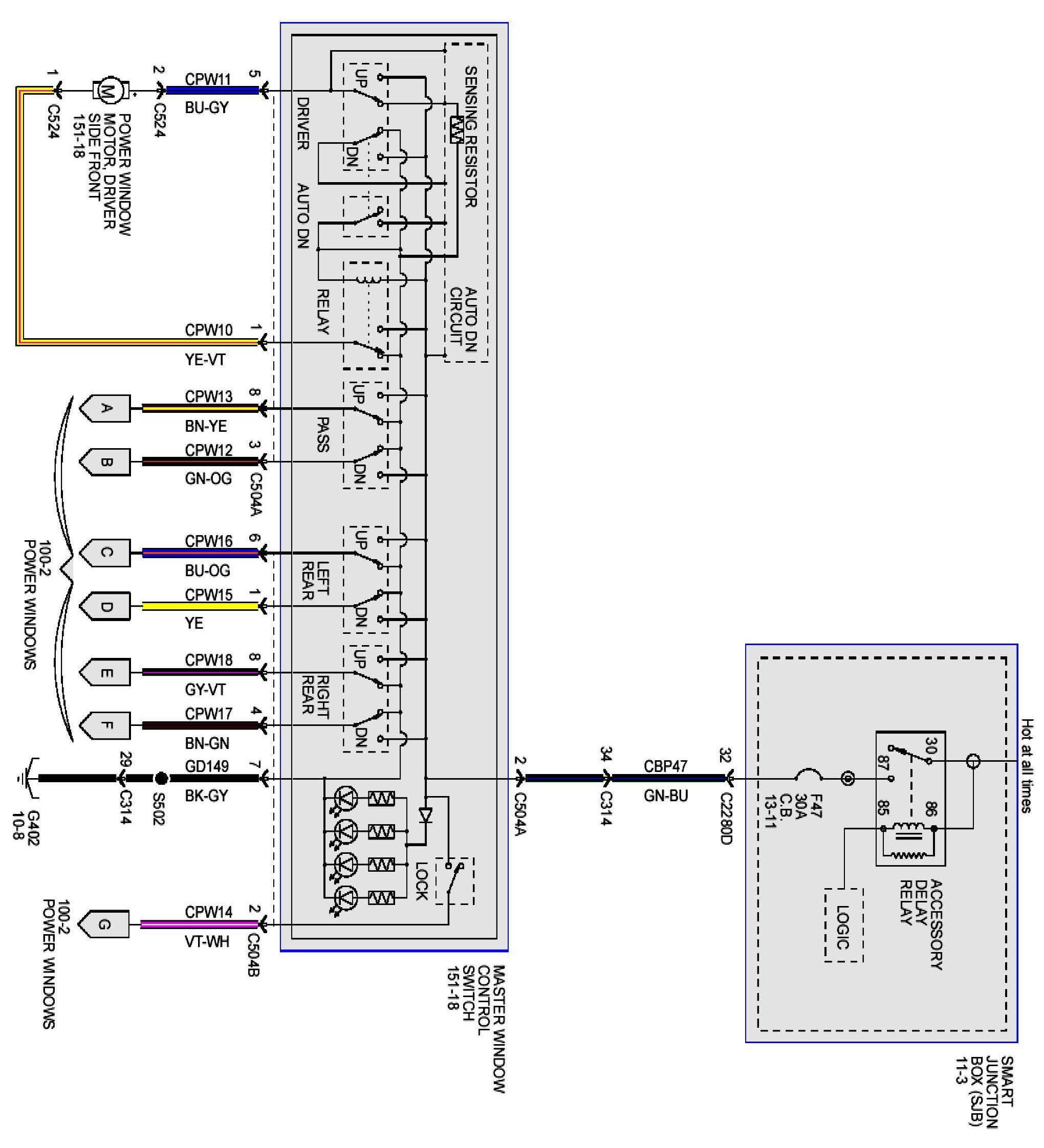 Factory service manual diagram
