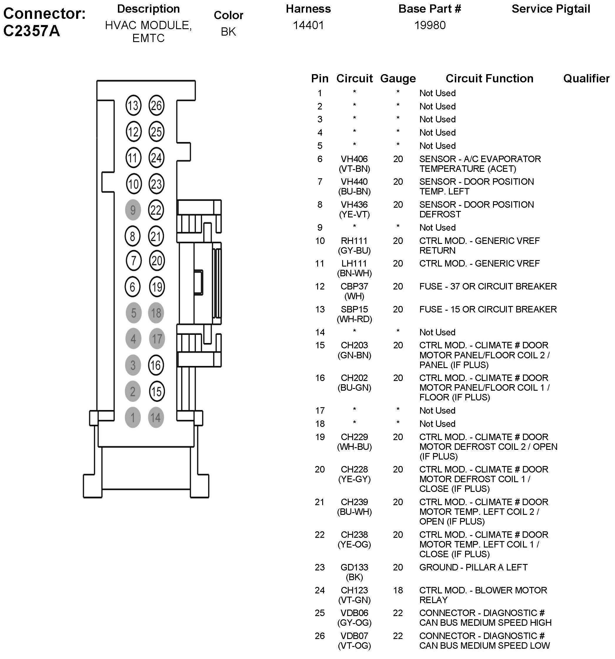 Factory service manual diagram