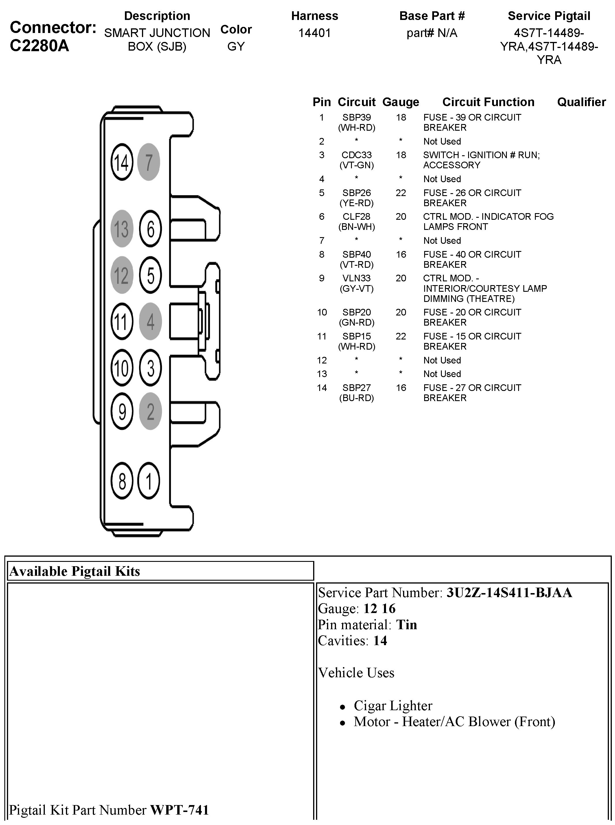 Factory service manual diagram