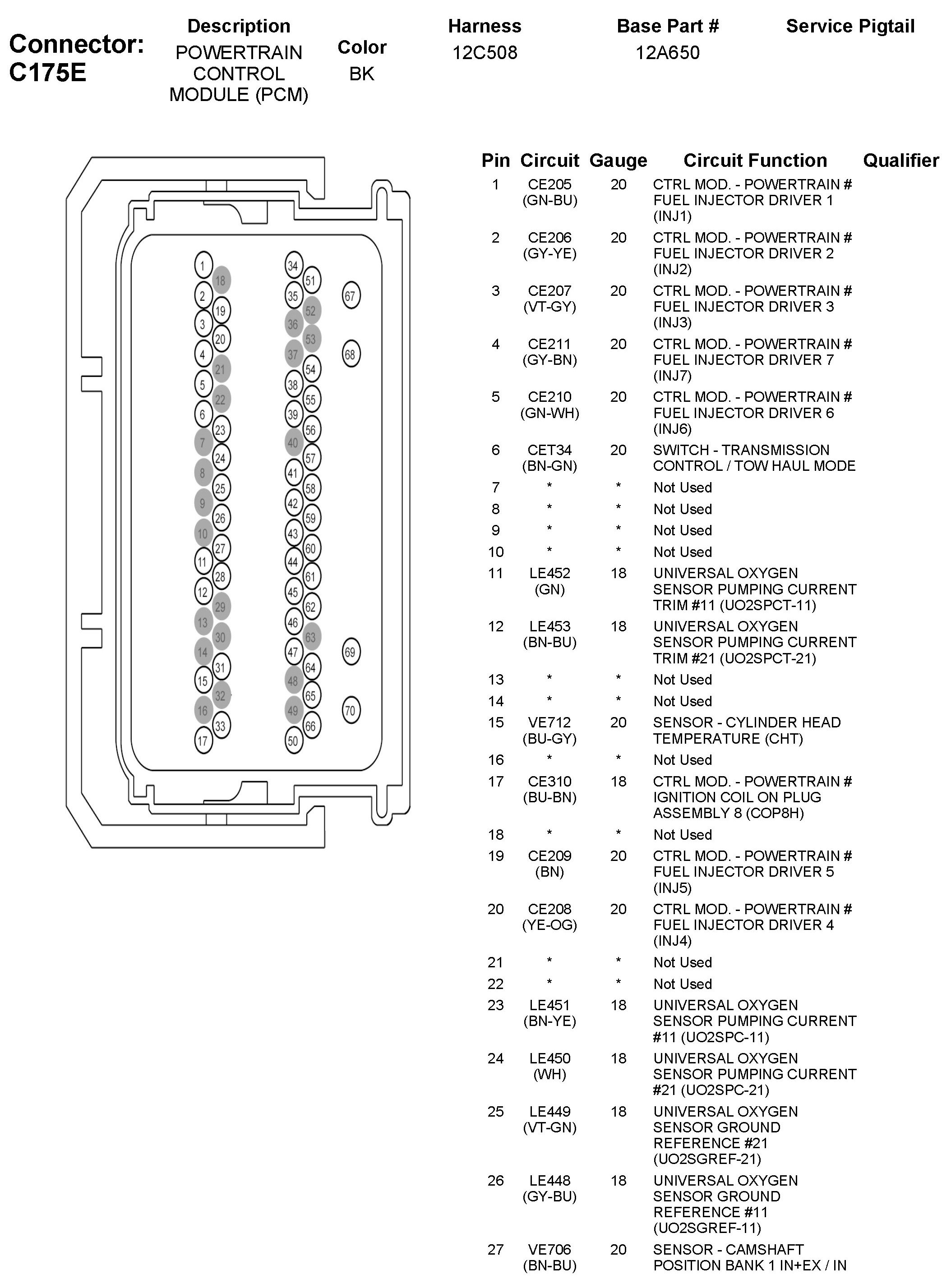 Factory service manual diagram