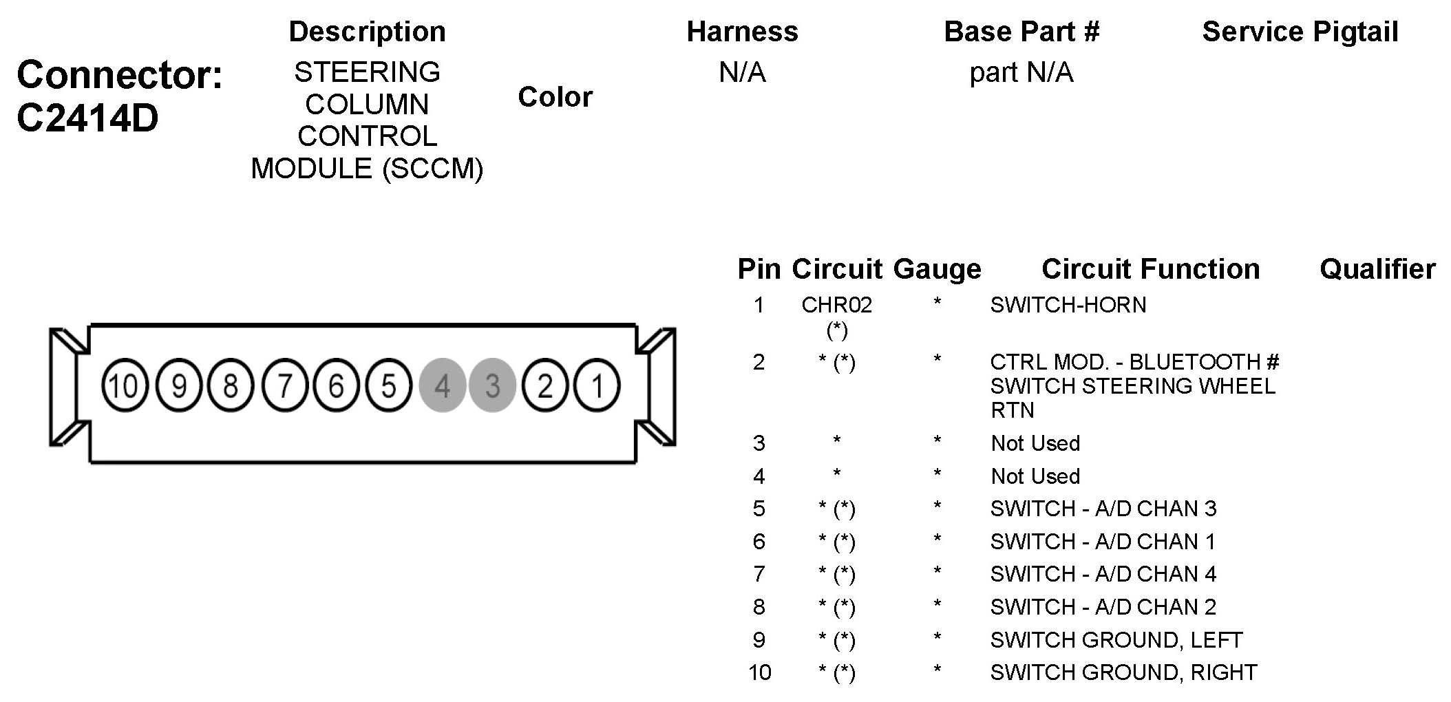 Factory service manual diagram