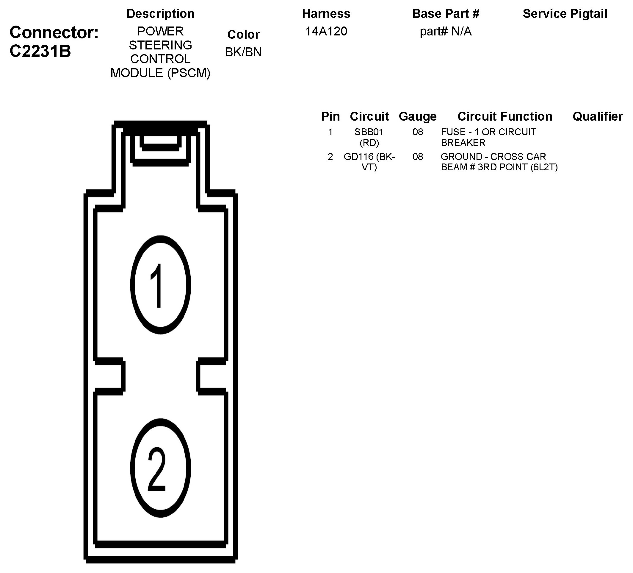 Factory service manual diagram