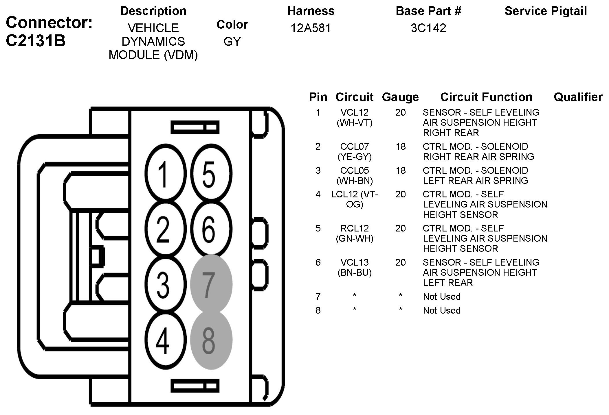 Factory service manual diagram