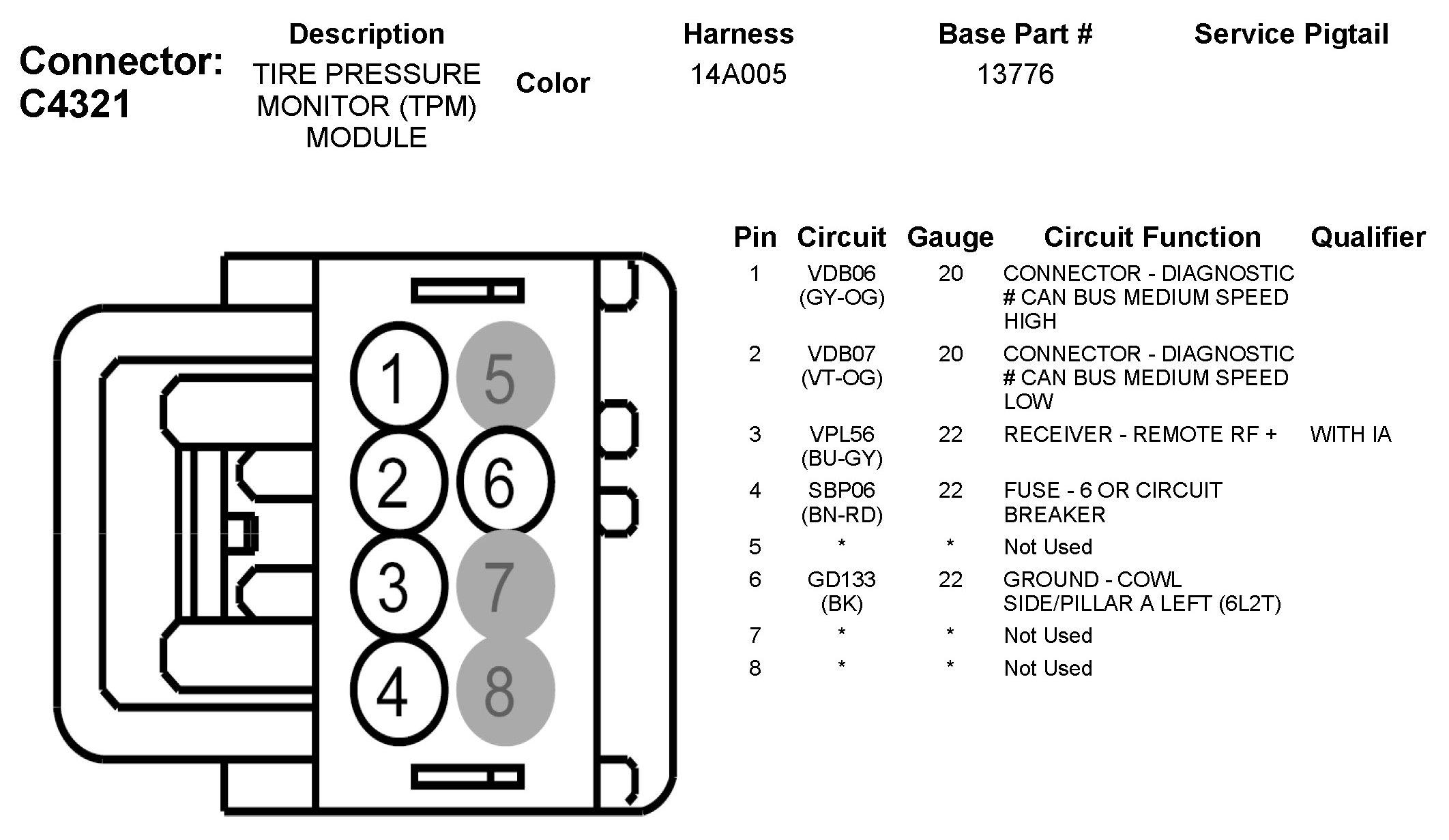 Factory service manual diagram