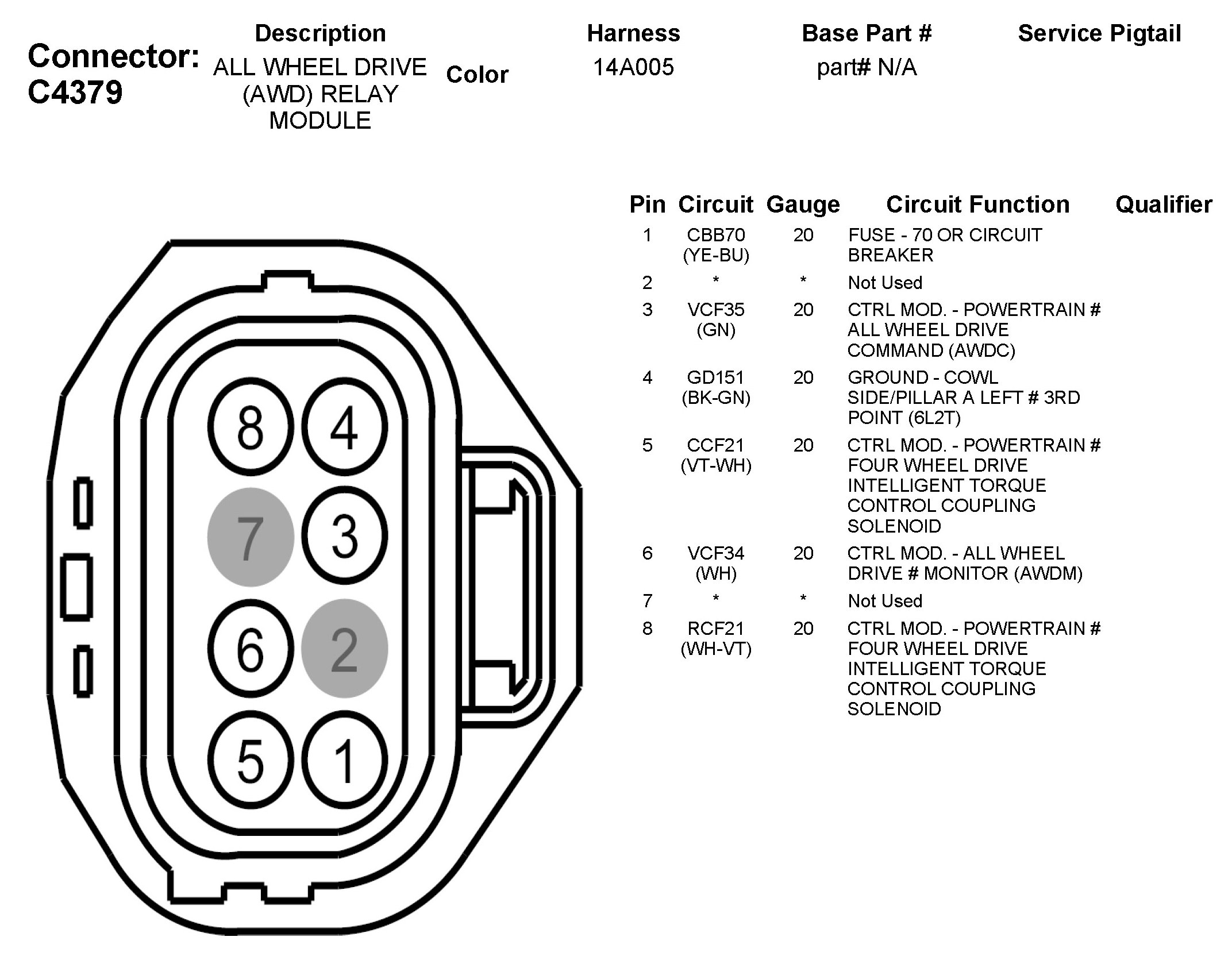 Factory service manual diagram