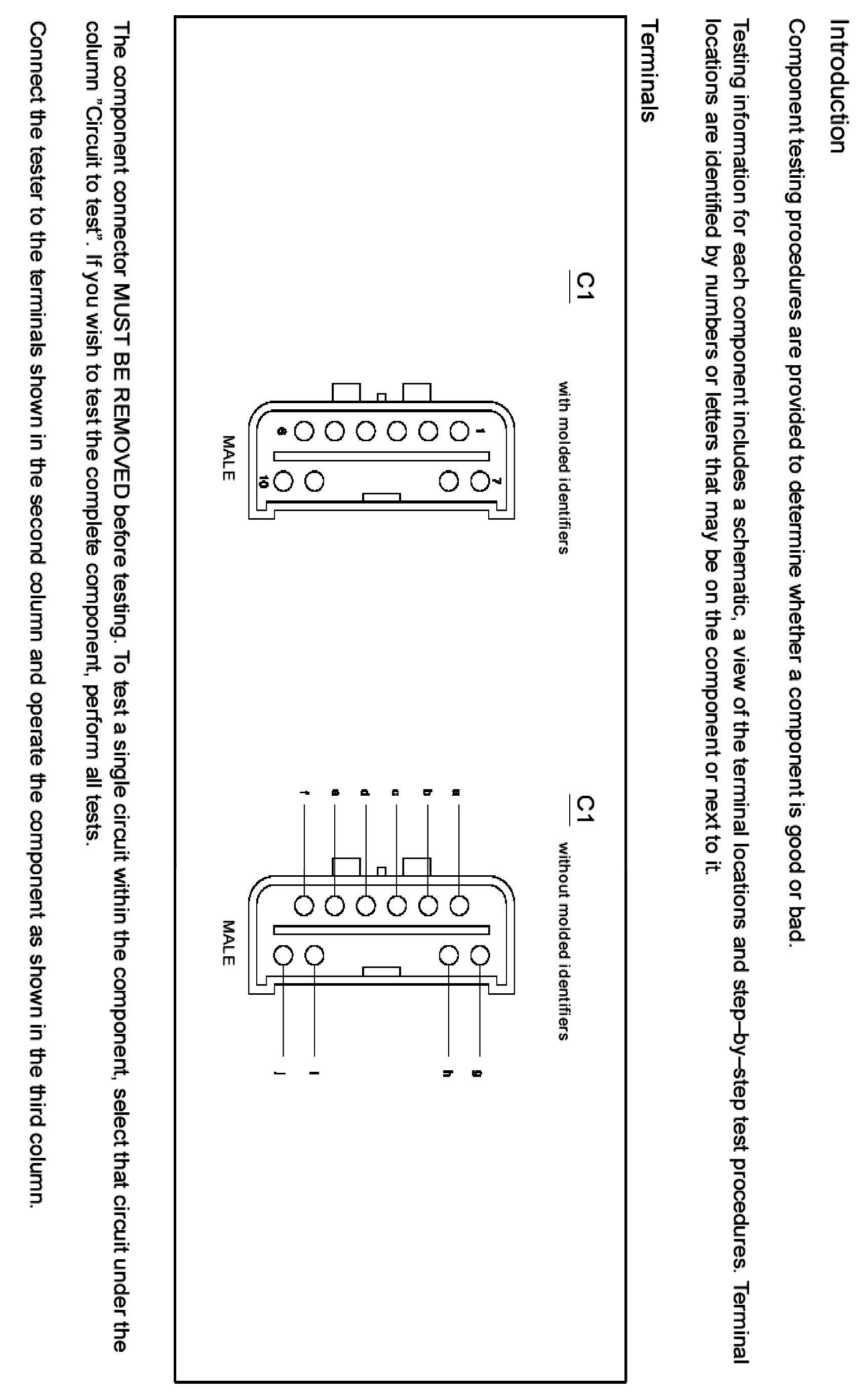 Factory service manual diagram
