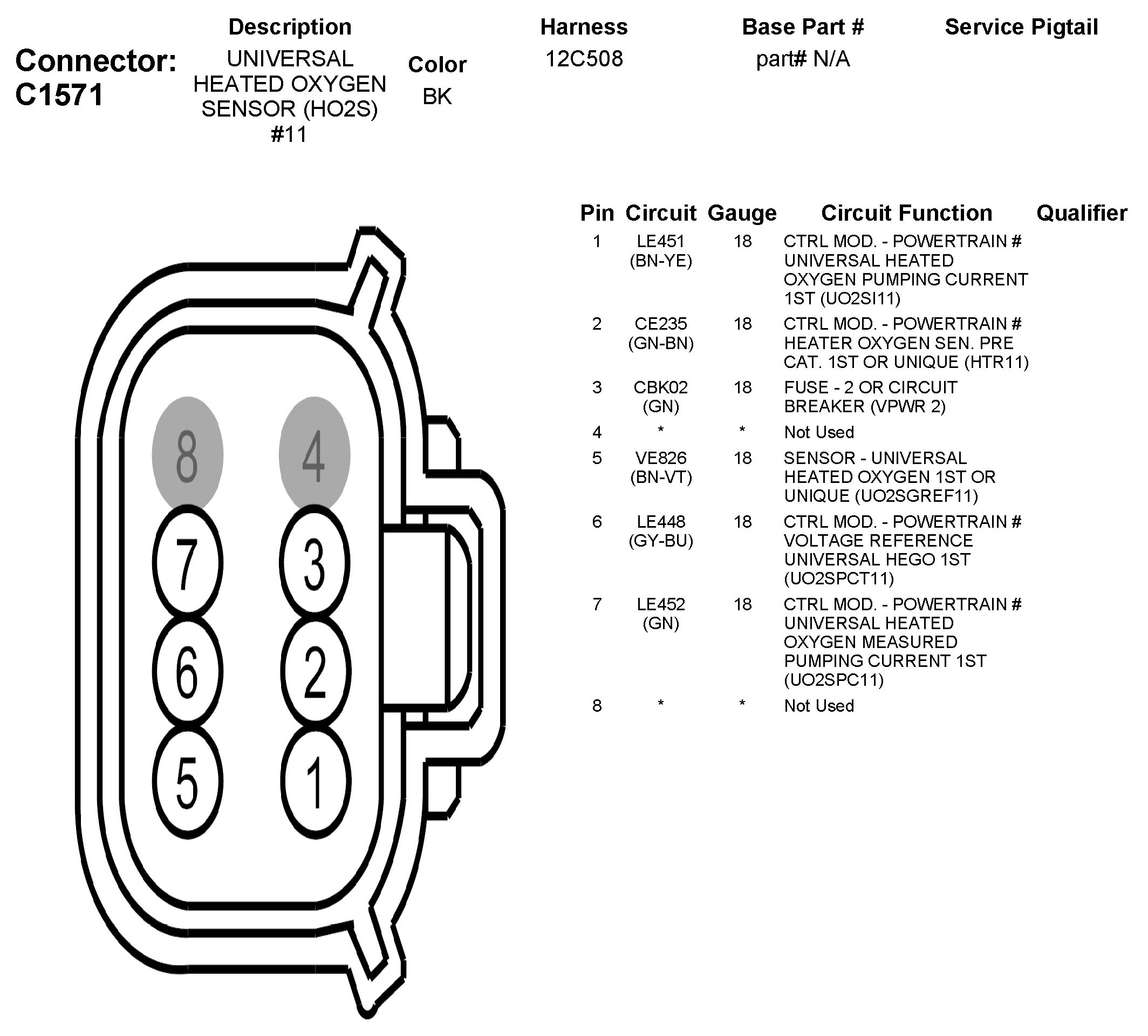 Factory service manual diagram