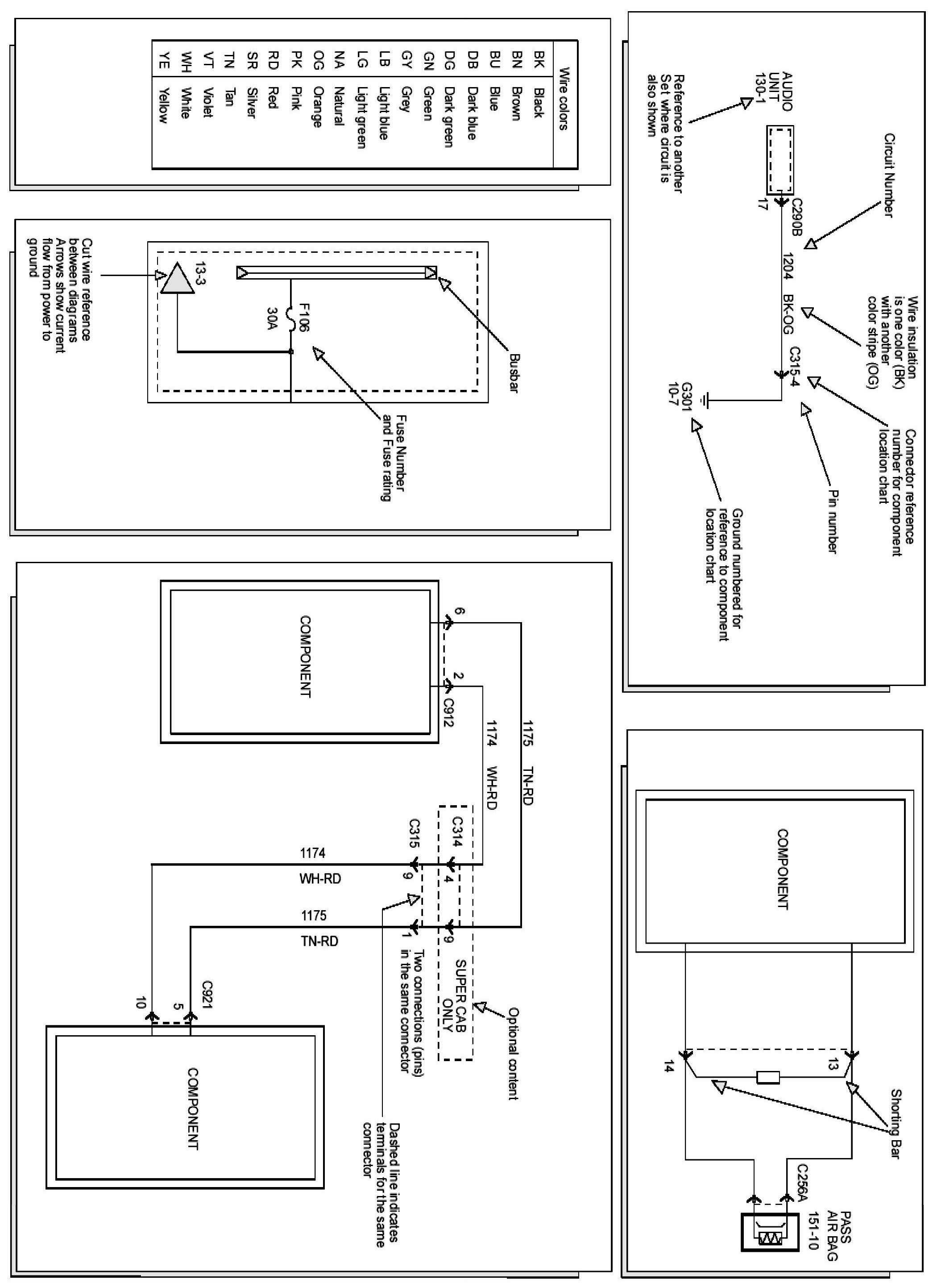 Factory service manual diagram