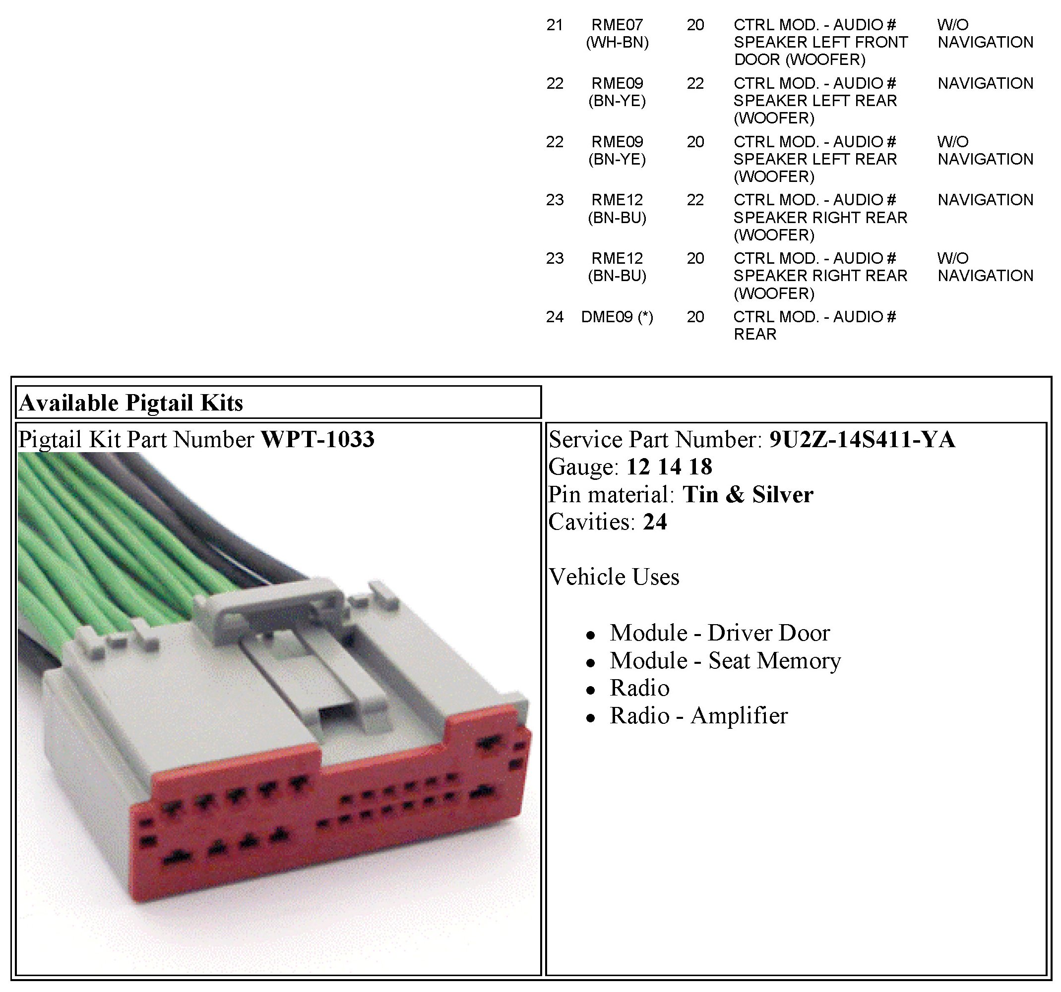 Factory service manual diagram