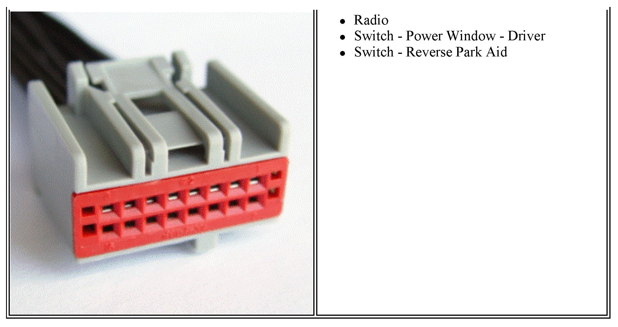 Factory service manual diagram
