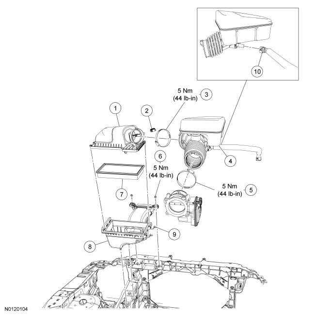 Factory service manual diagram