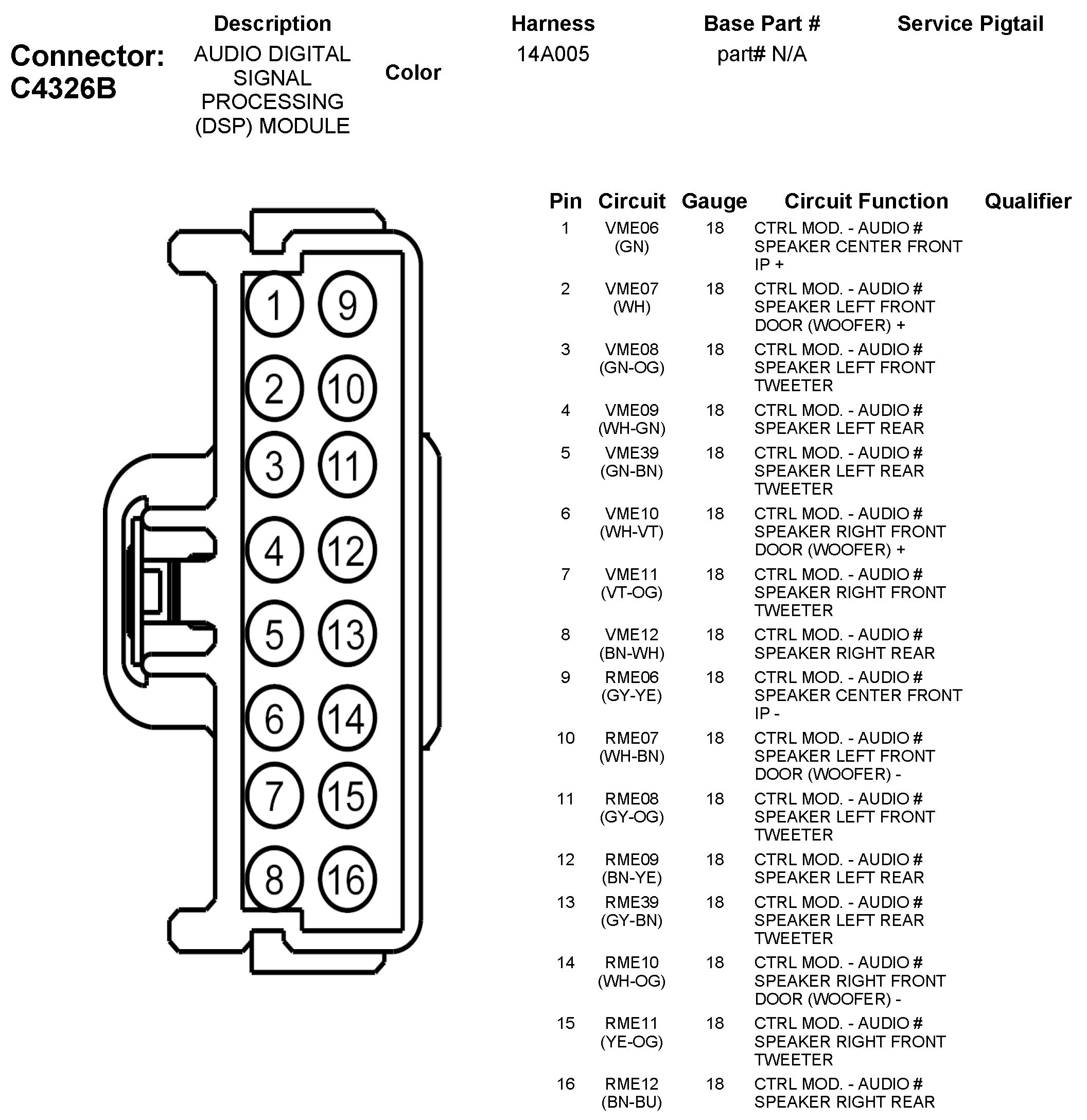 Factory service manual diagram