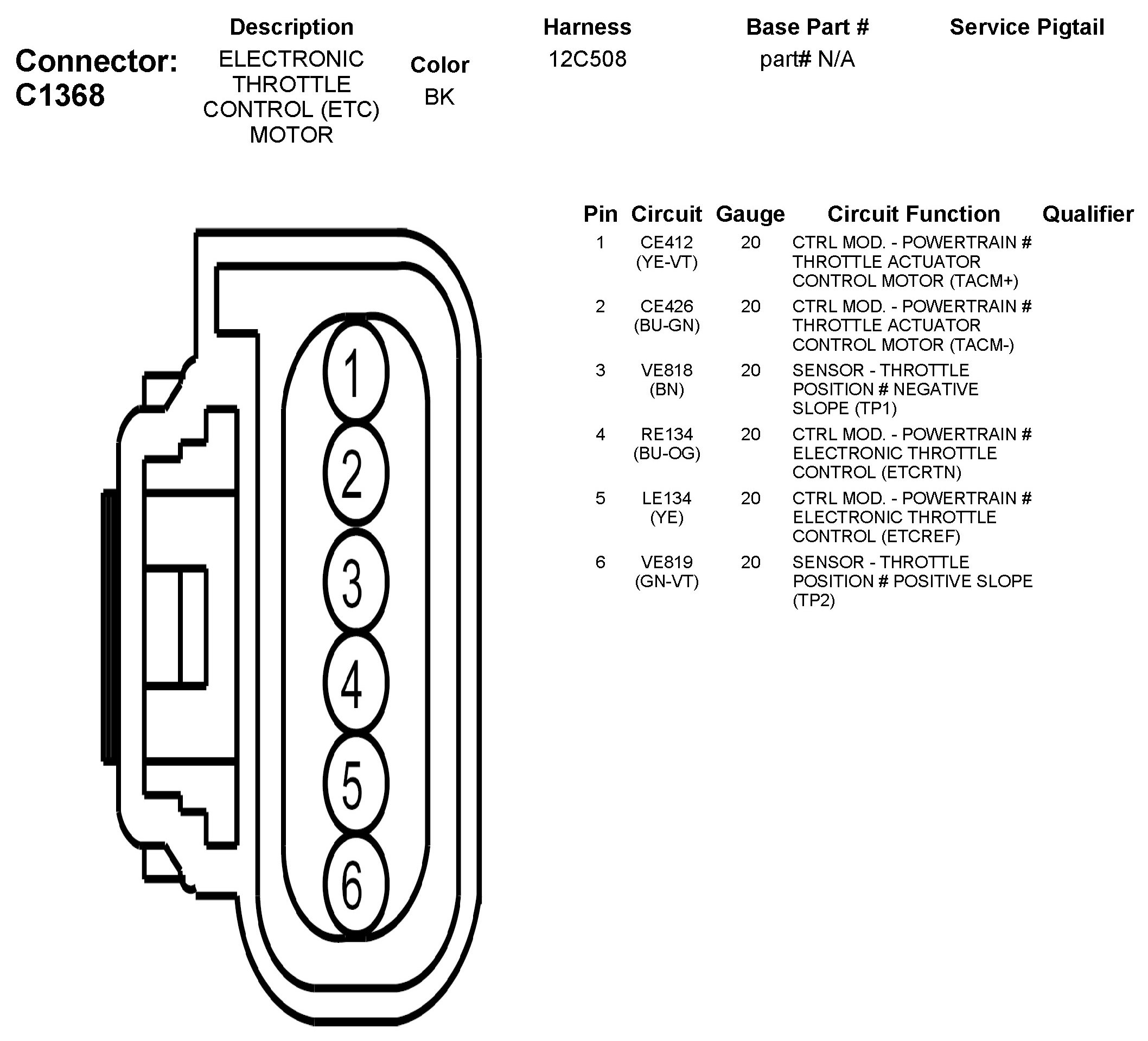 Factory service manual diagram