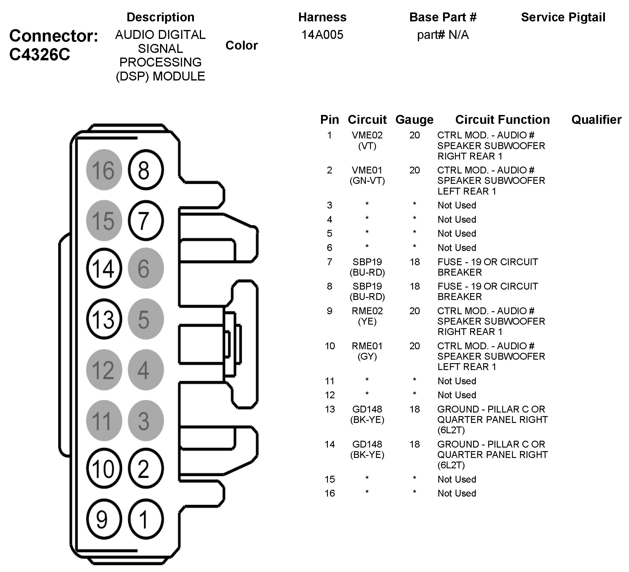 Factory service manual diagram