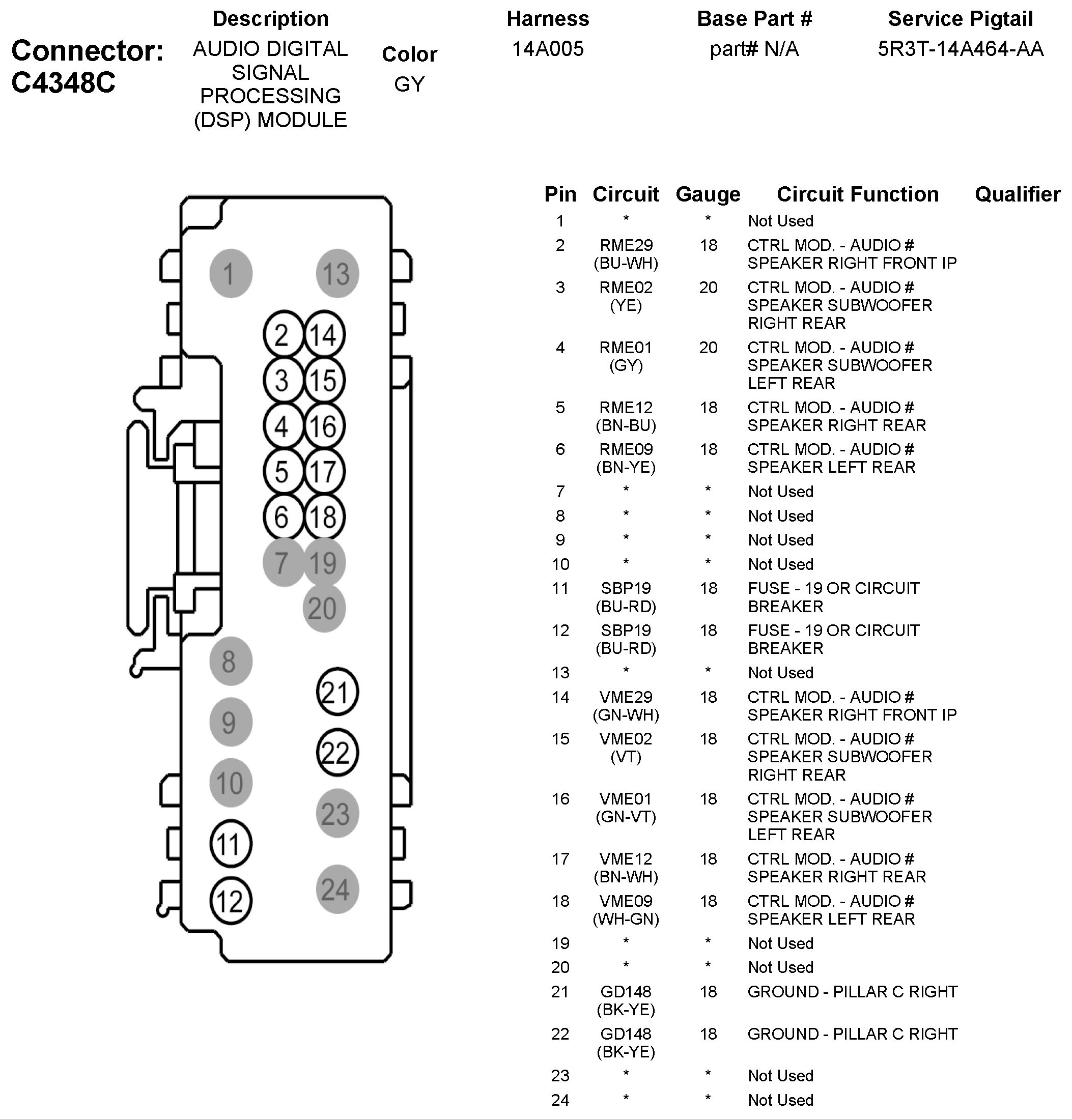 Factory service manual diagram