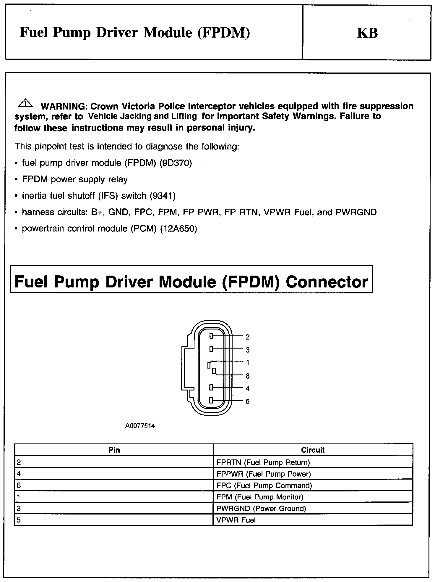 Factory service manual diagram