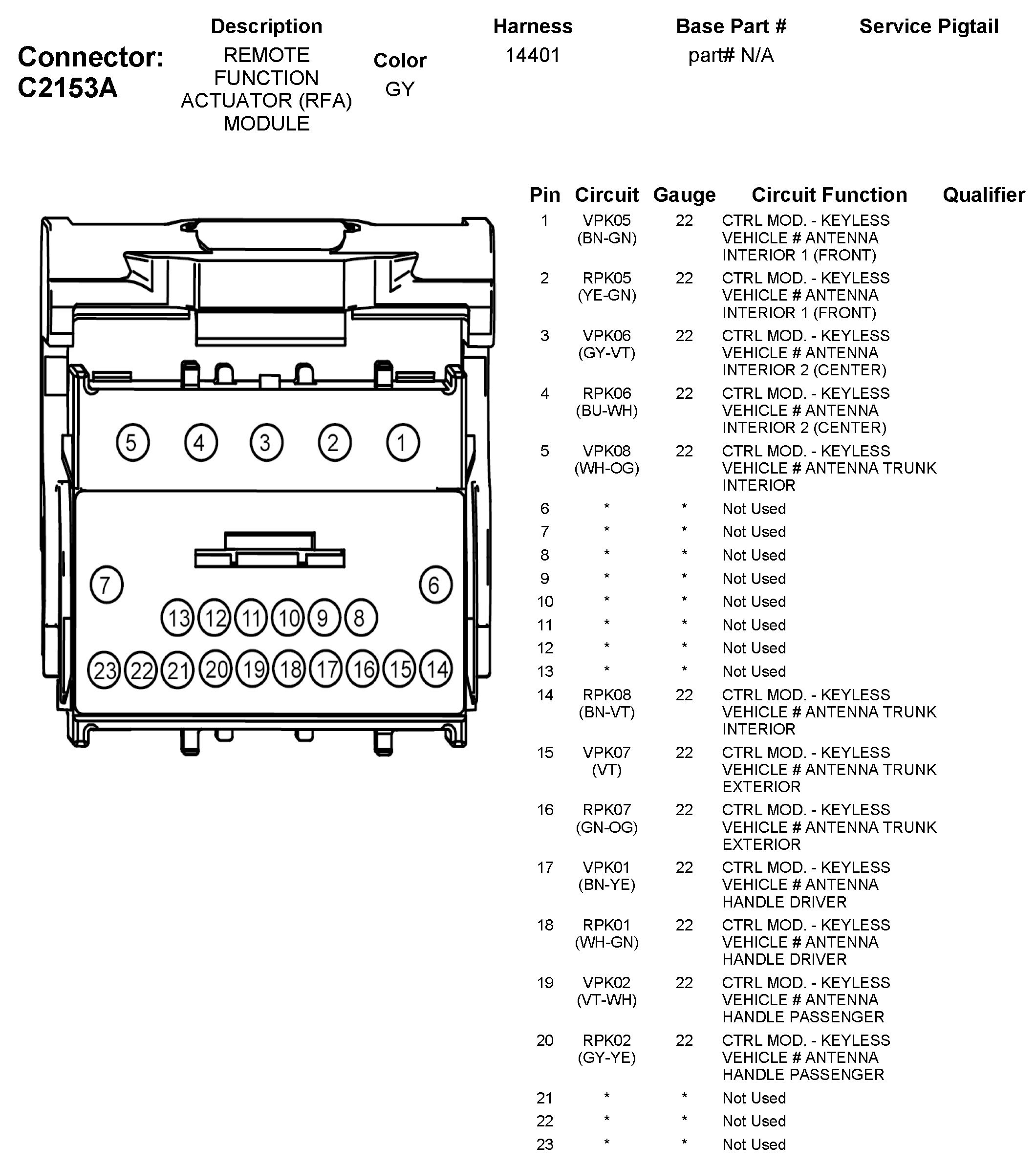 Factory service manual diagram