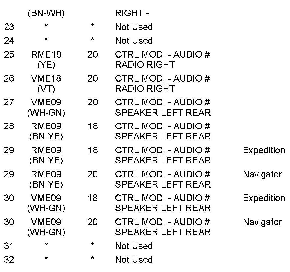 Factory service manual diagram