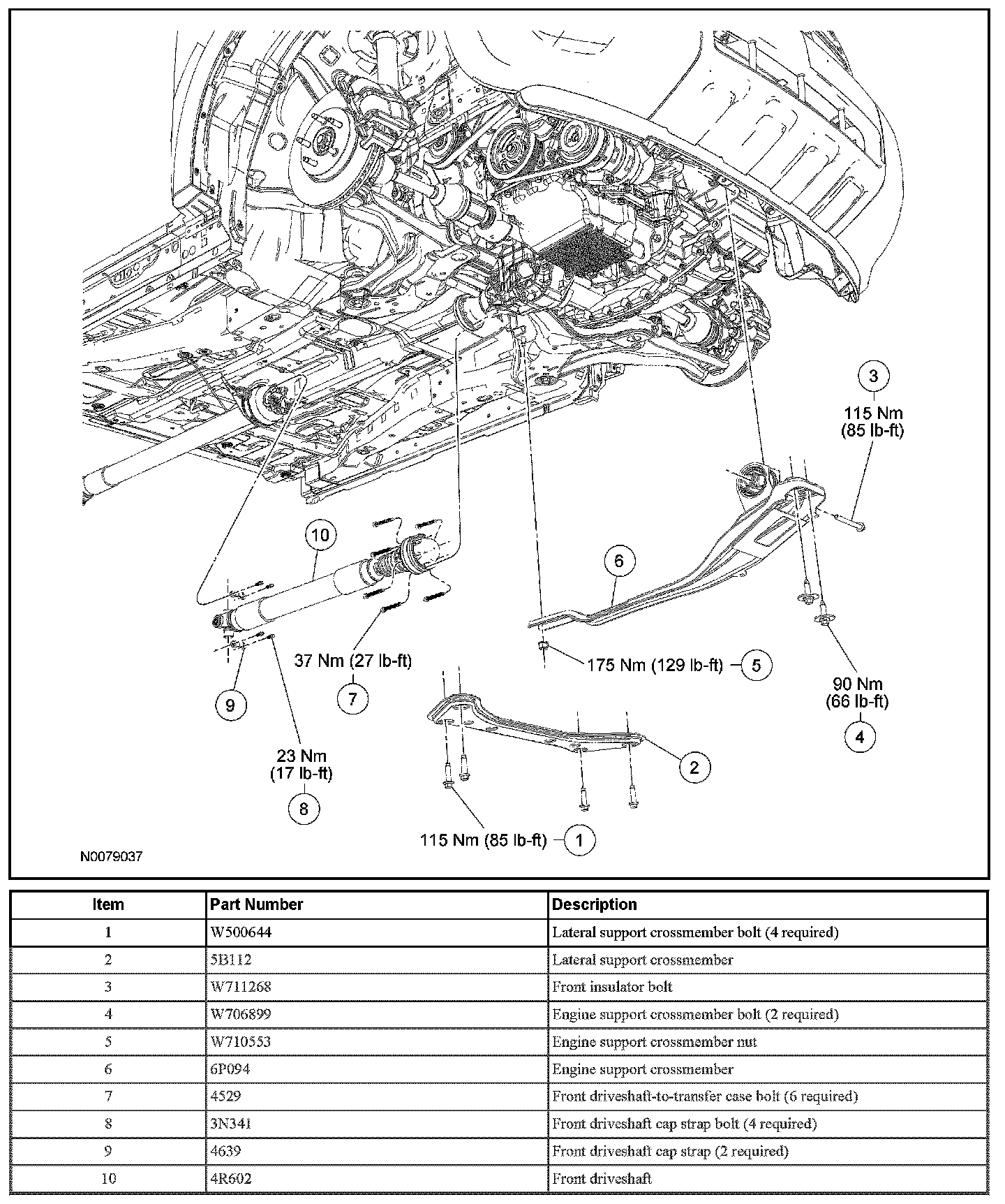 Factory service manual diagram