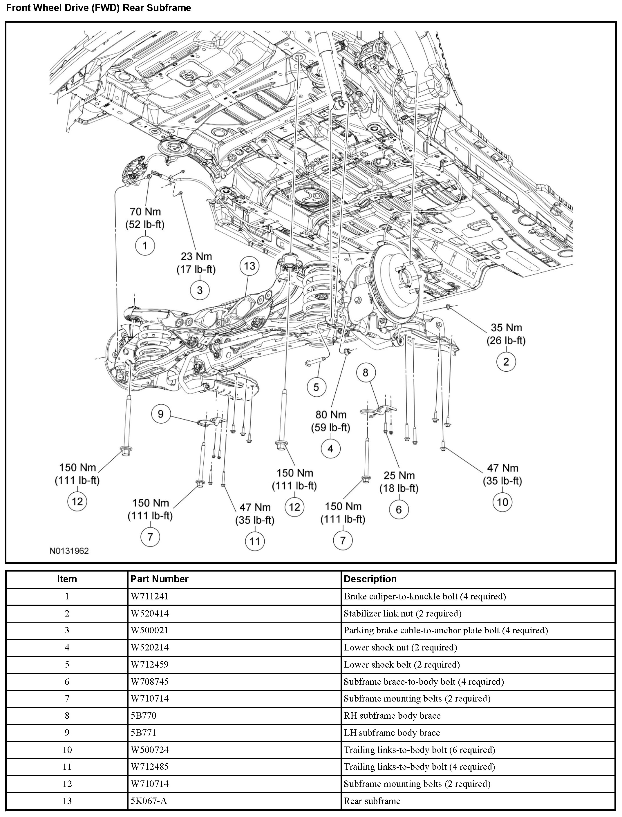 Factory service manual diagram