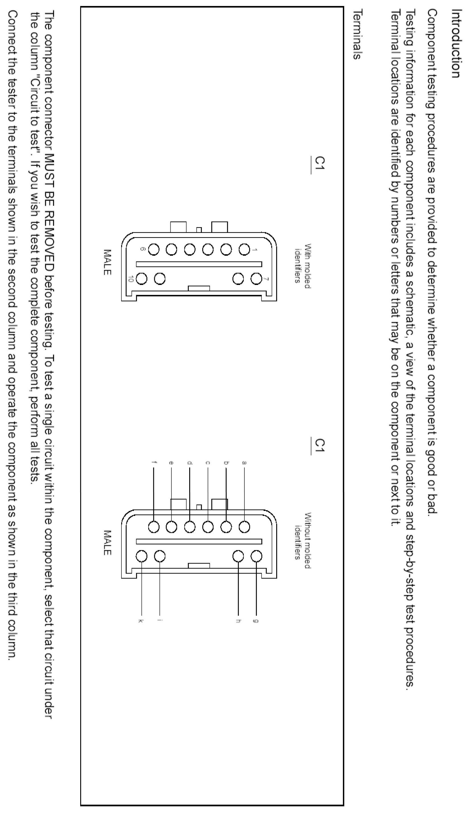 Factory service manual diagram