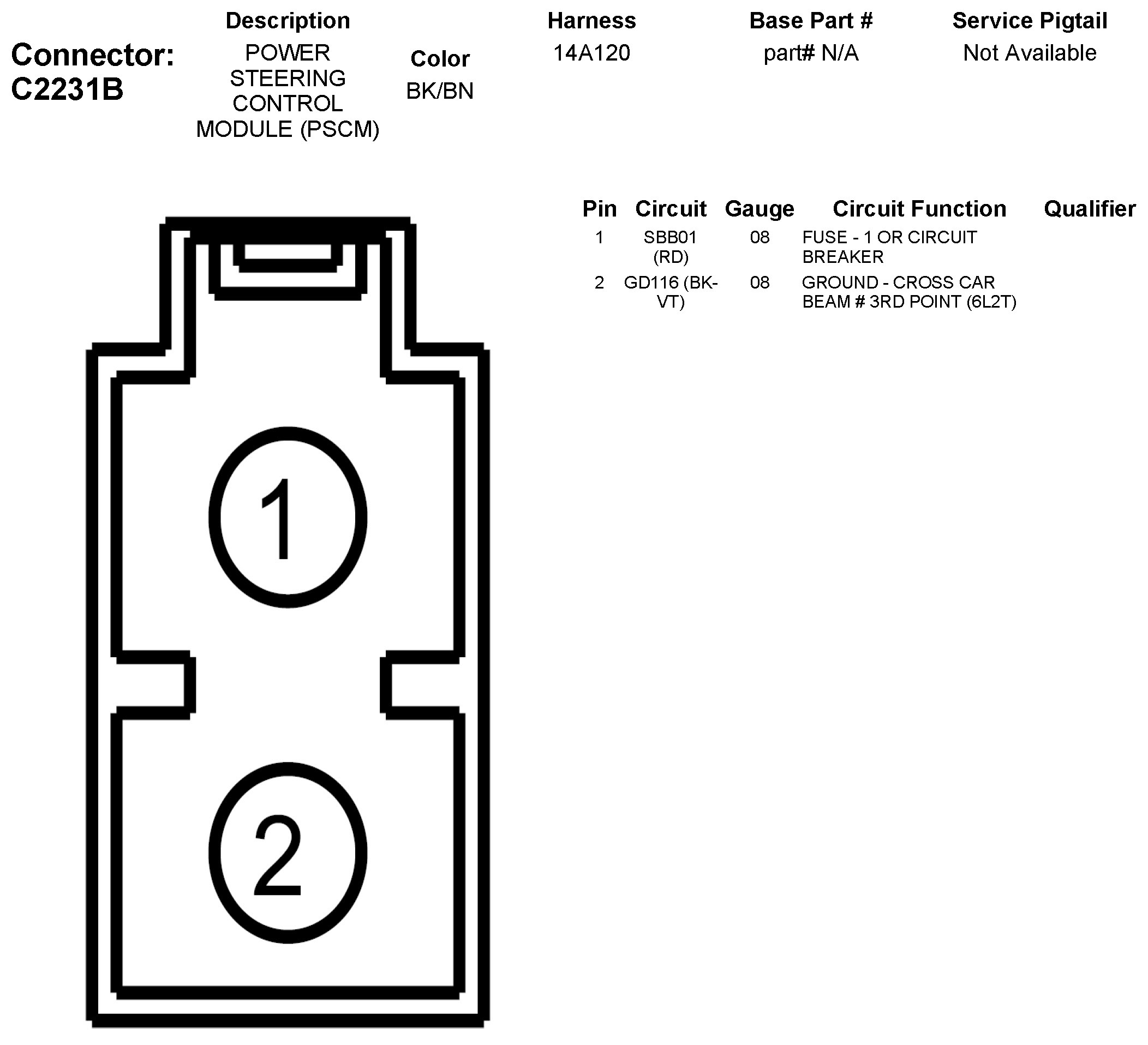 Factory service manual diagram