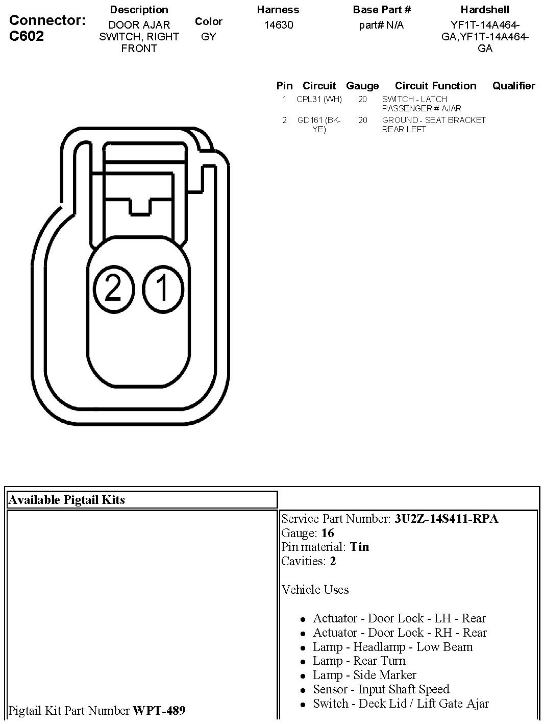 Factory service manual diagram