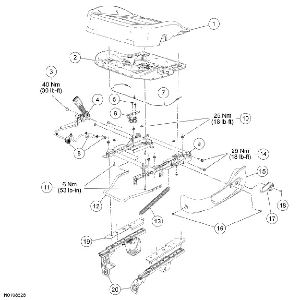 Factory service manual diagram