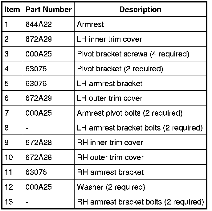 Factory service manual diagram
