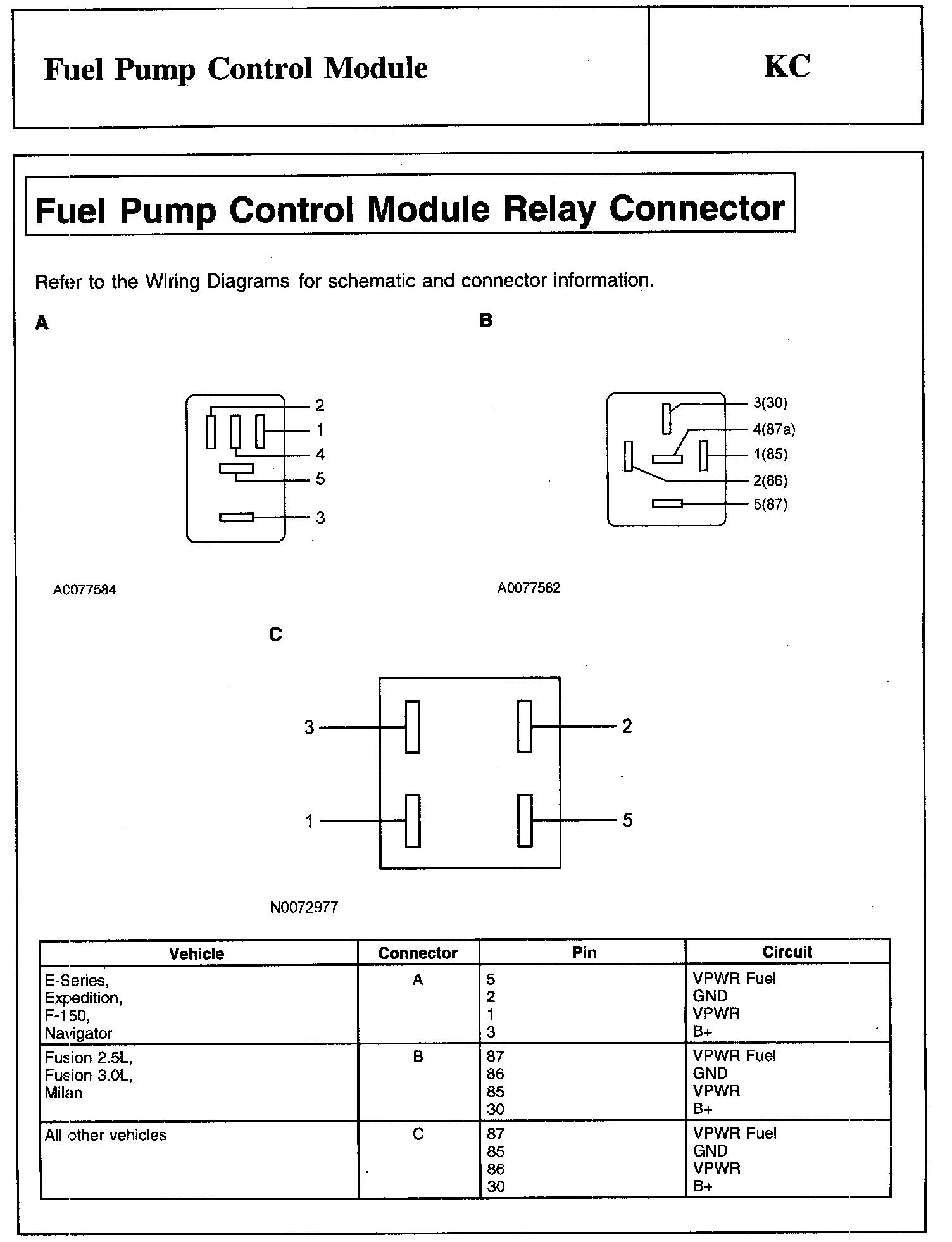 Factory service manual diagram