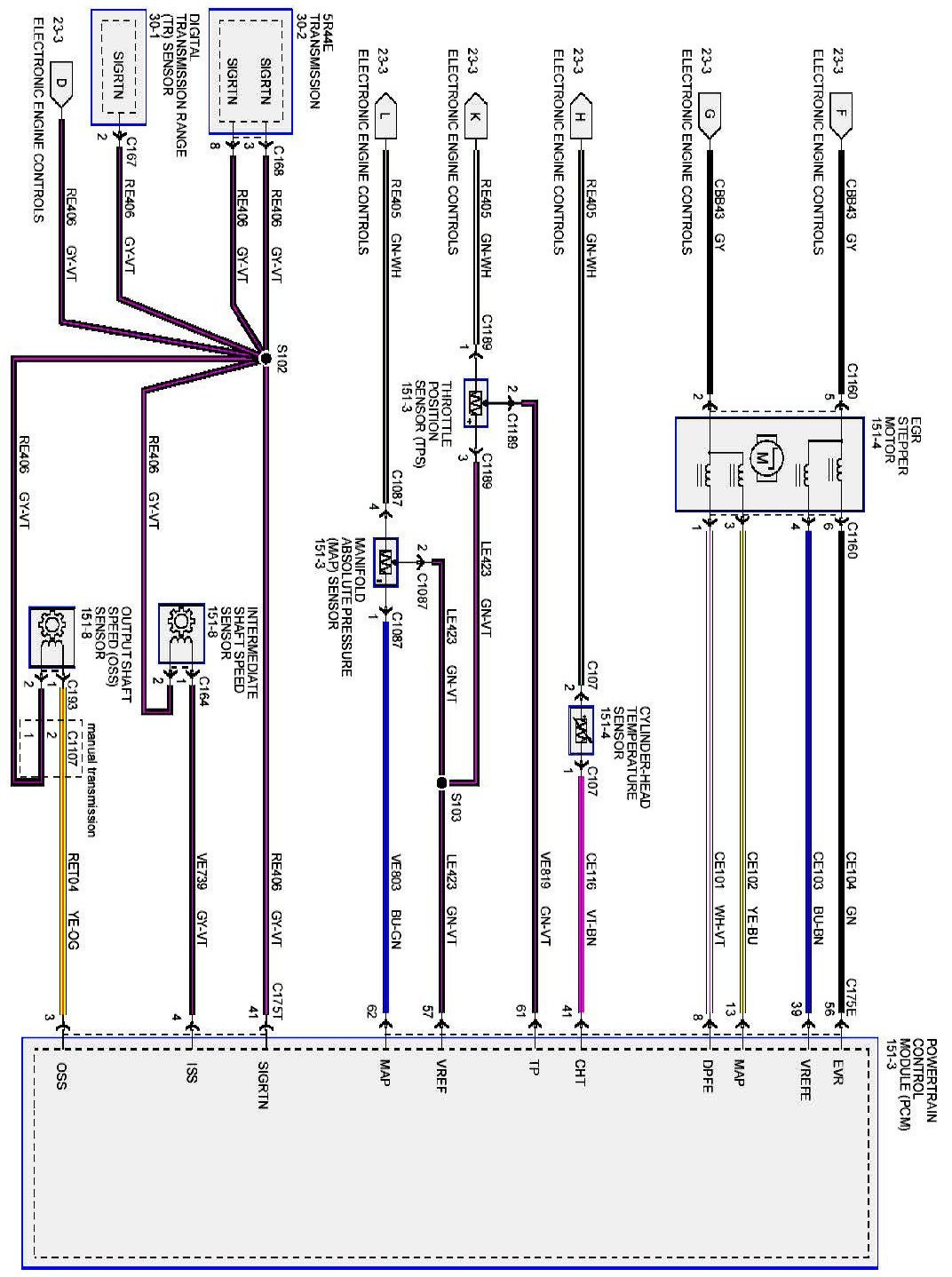 Factory service manual diagram