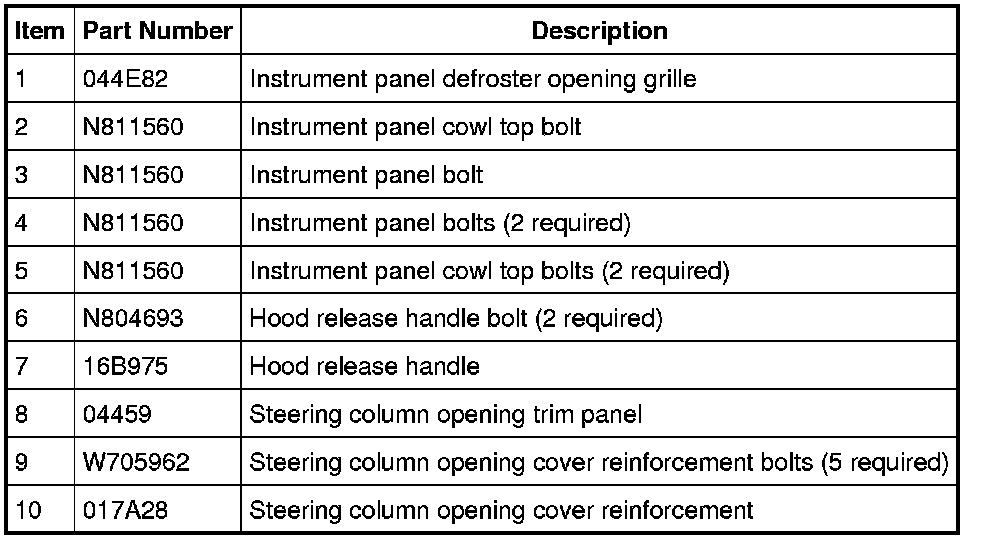 Factory service manual diagram
