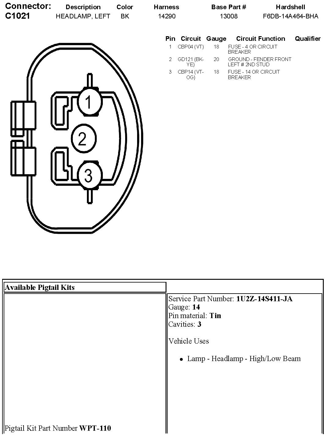 Factory service manual diagram