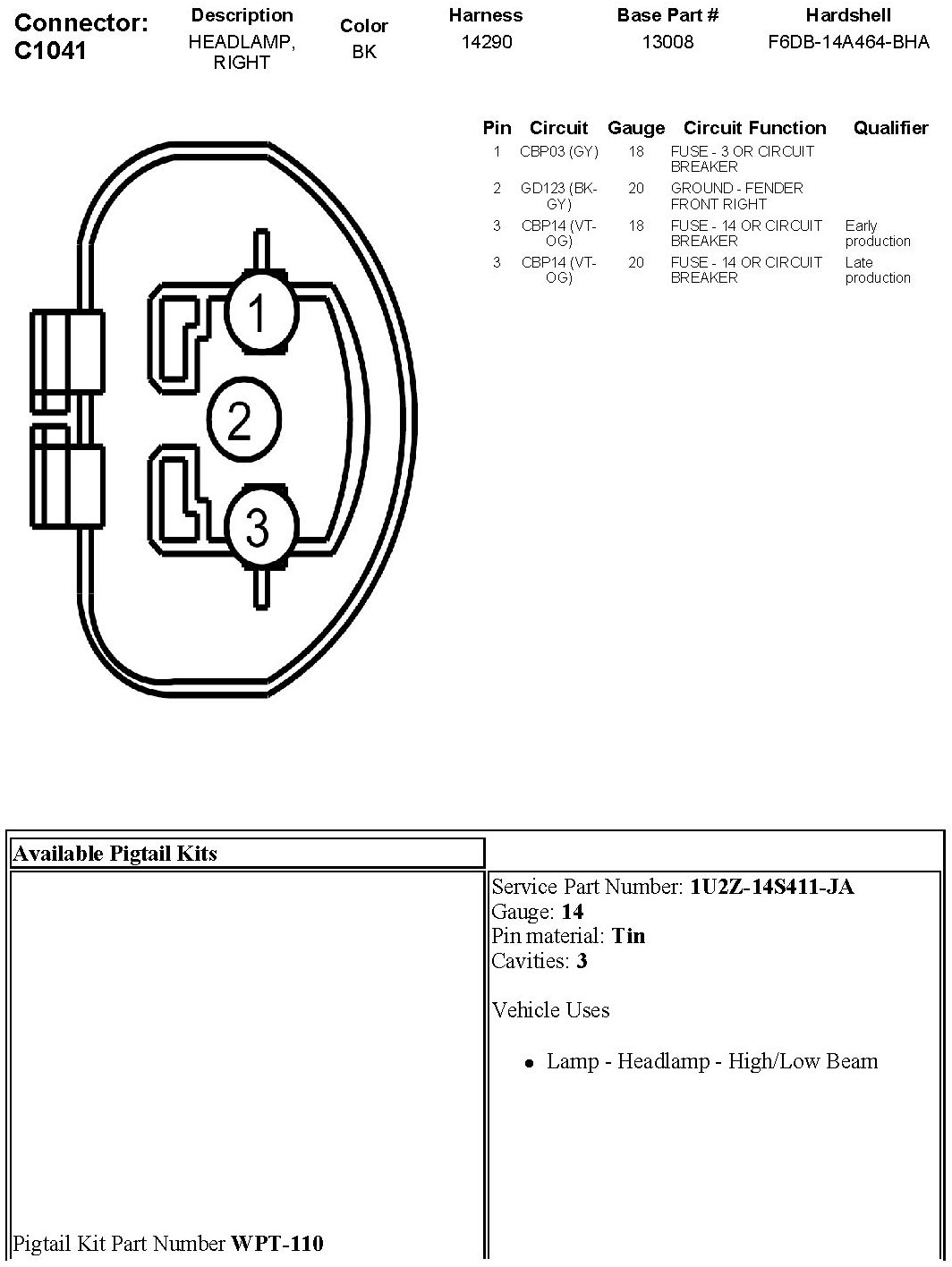 Factory service manual diagram