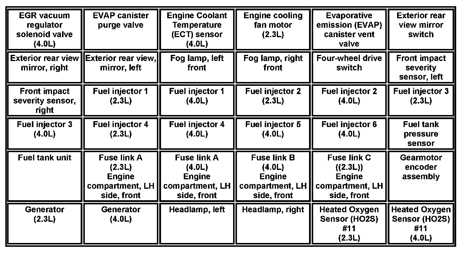 Factory service manual diagram
