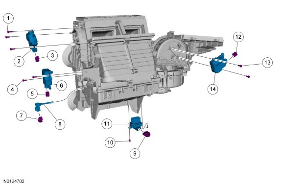 Factory service manual diagram