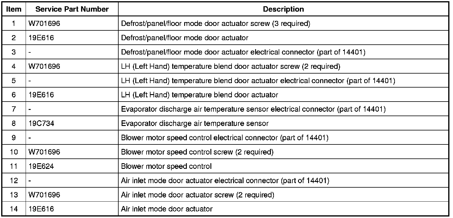 Factory service manual diagram